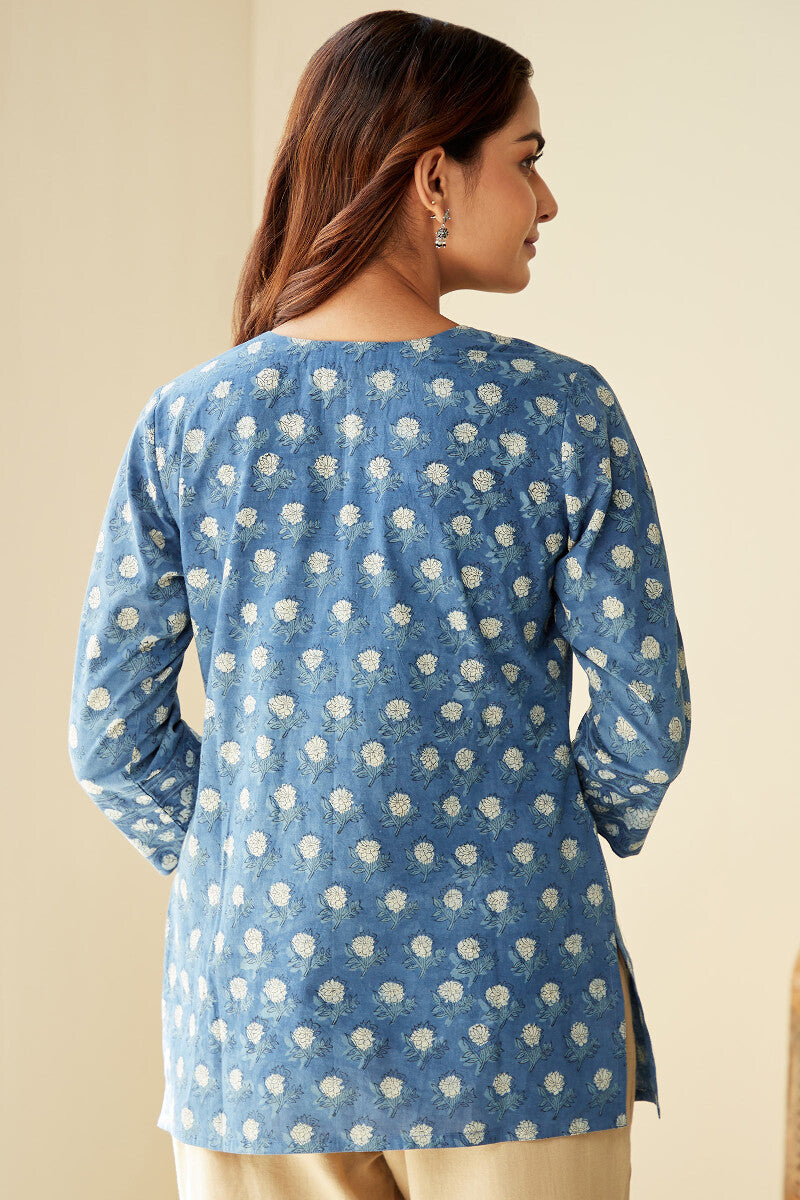Sehra Noor Indigo Top