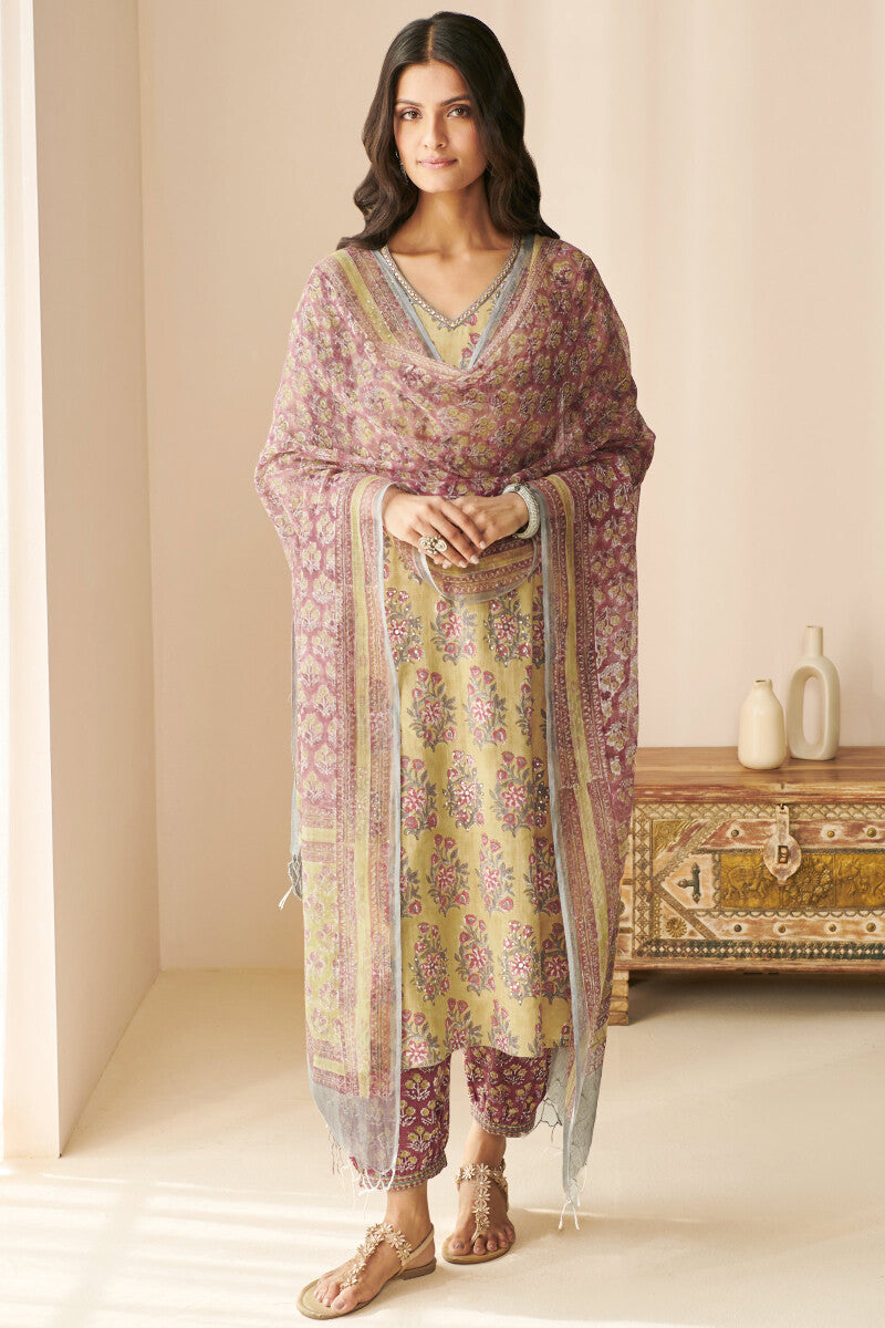 Gauhar Zeenat Sanganeri Kurta