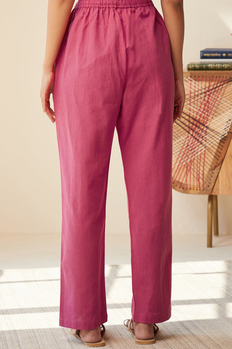 Roza Seher Rani Pink Pants