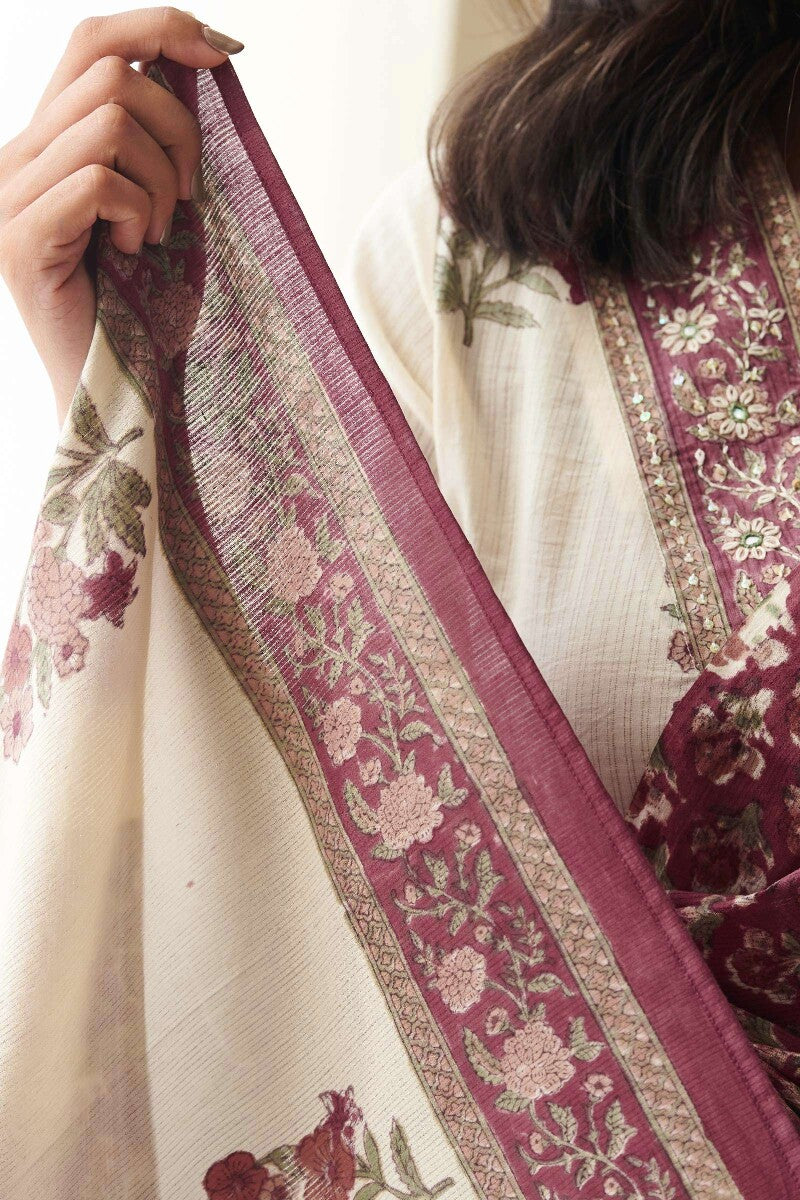 Nasrine Raisa Sanganeri Dupatta