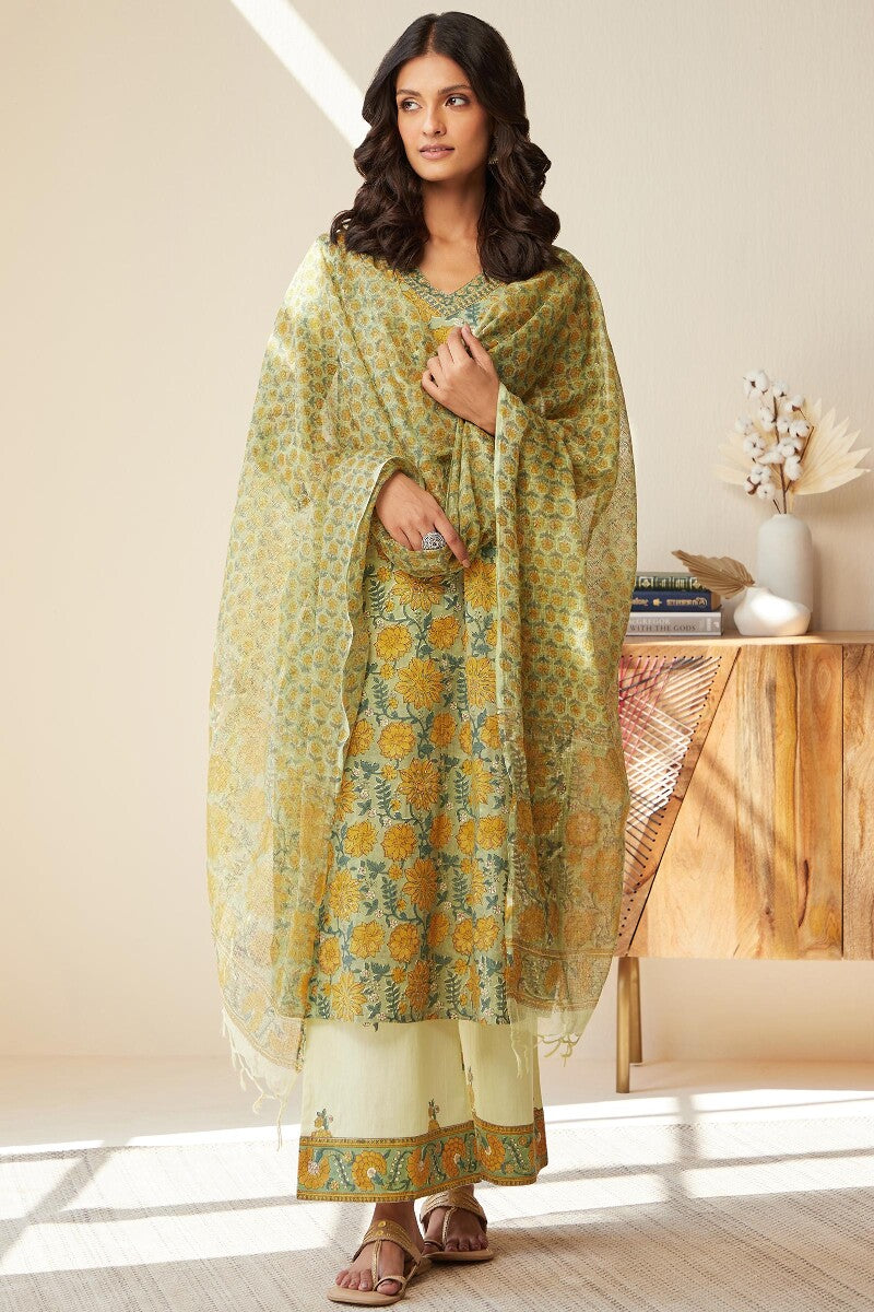 Gulshan Bagh Suhana Sanganeri Kurta