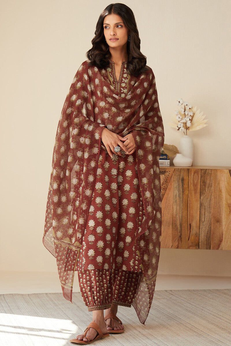 Sehra Aiza Bagru Kurta