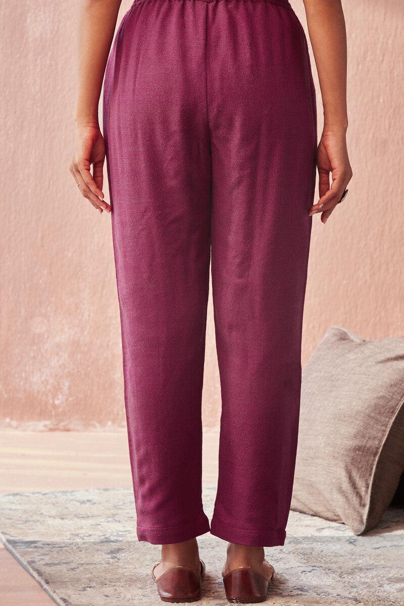 Naadirah Nikhat Faux Wool Narrow Pants