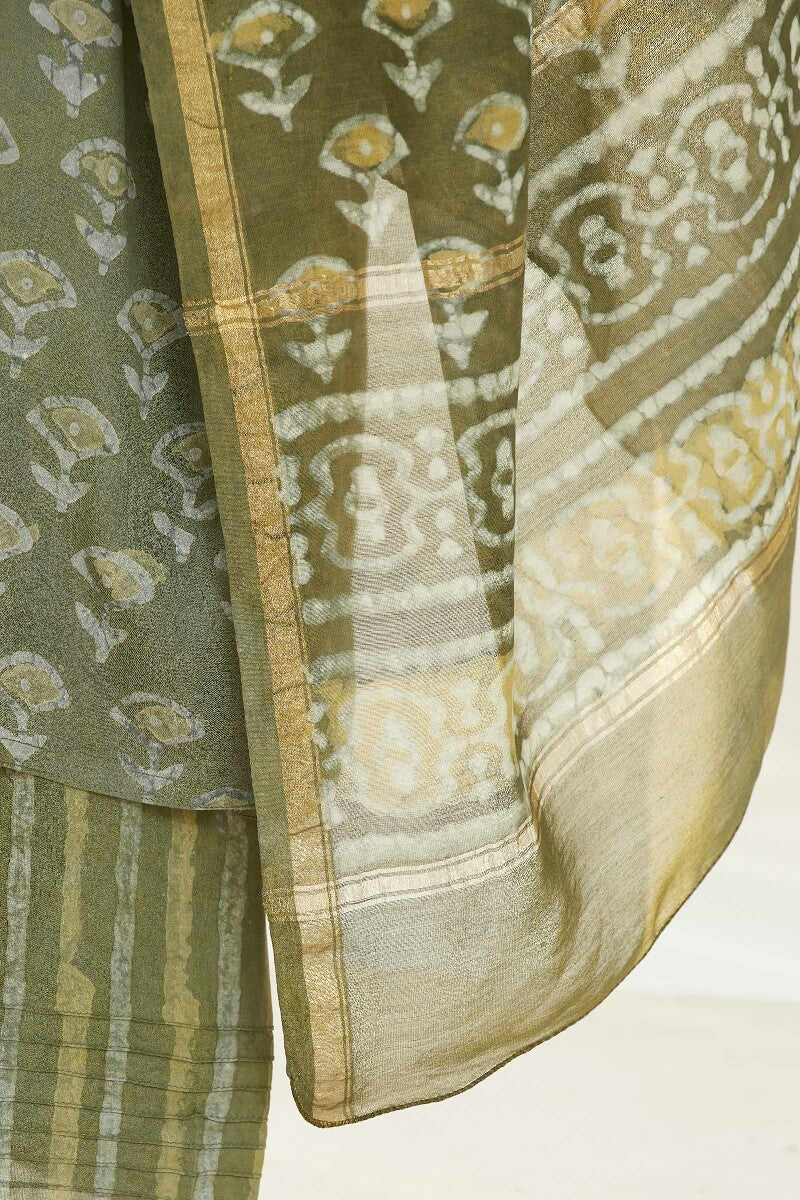 Sehra Kiara Dabu Chanderi Dupatta