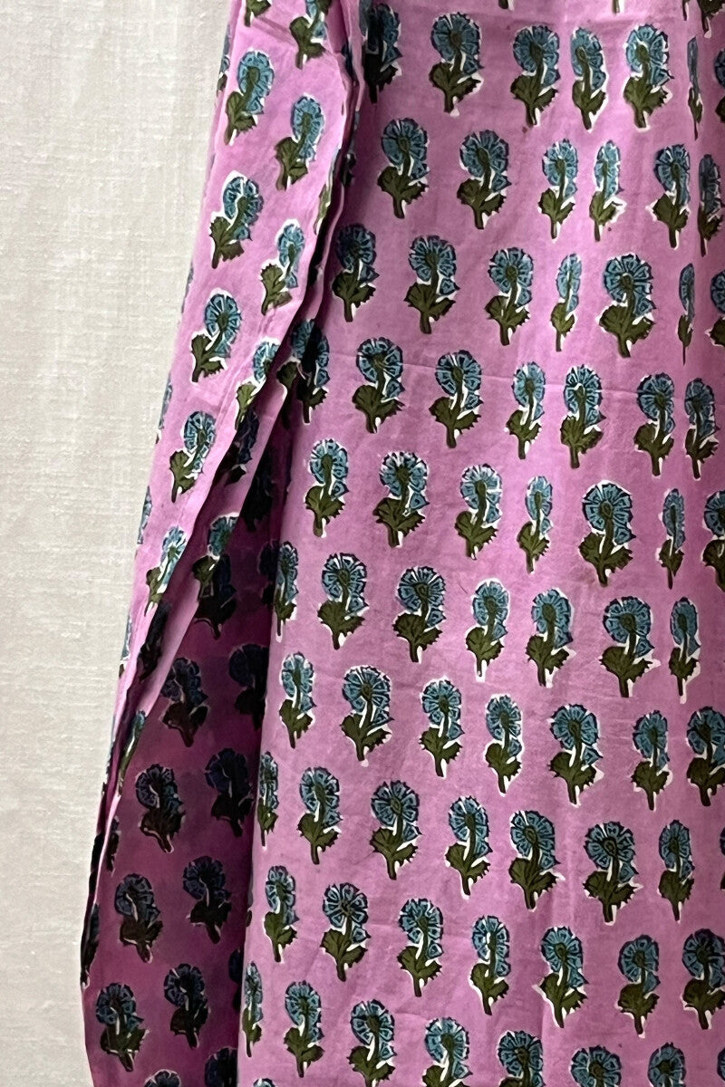 Purple Handcrafted Kaftan