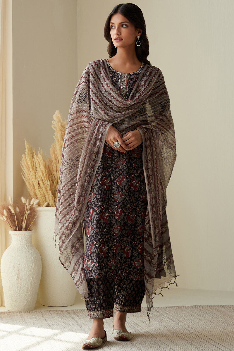 Sehra Nafeesa Bagru Kurta