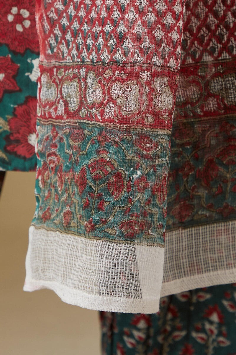 Zahira Farah Sanganeri Dupatta