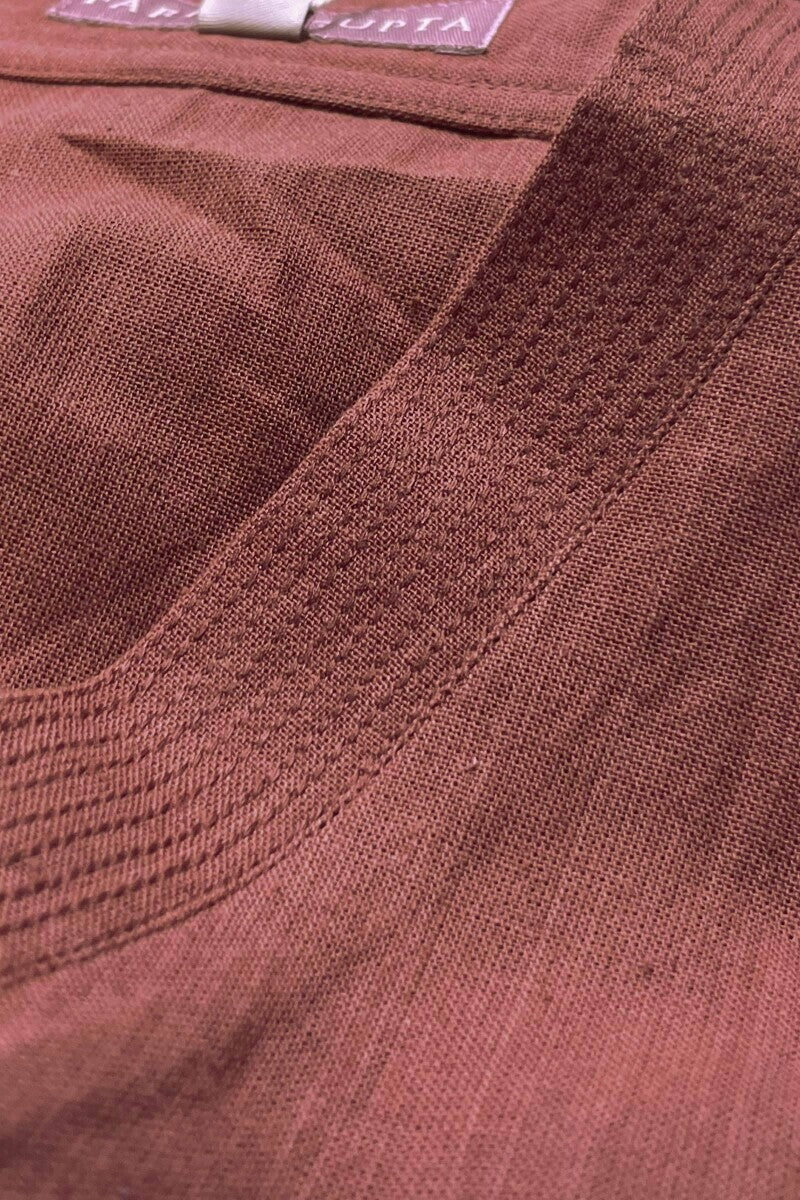 Roza Seher Red Kurta