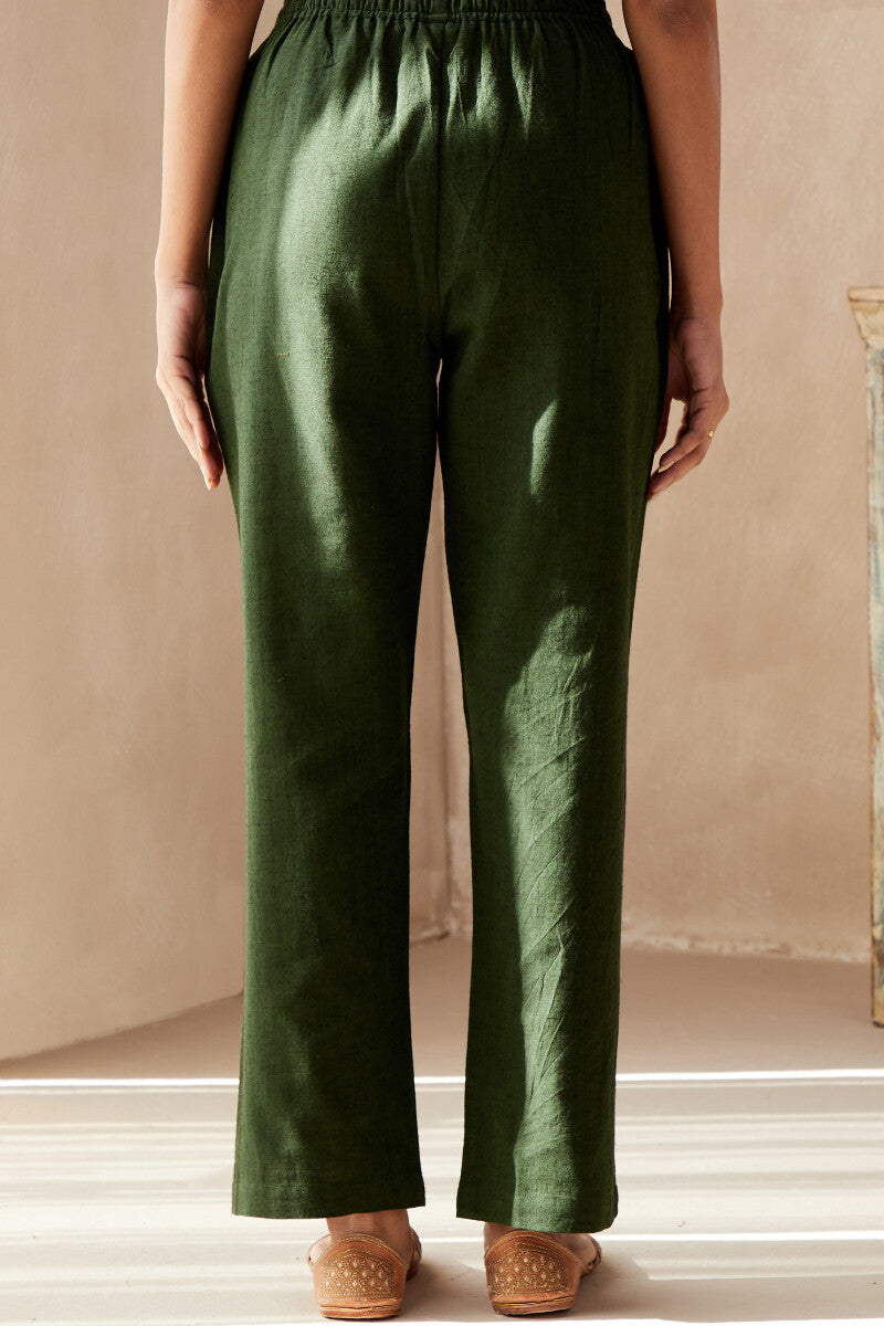 Roza Seher Forest Green Pants