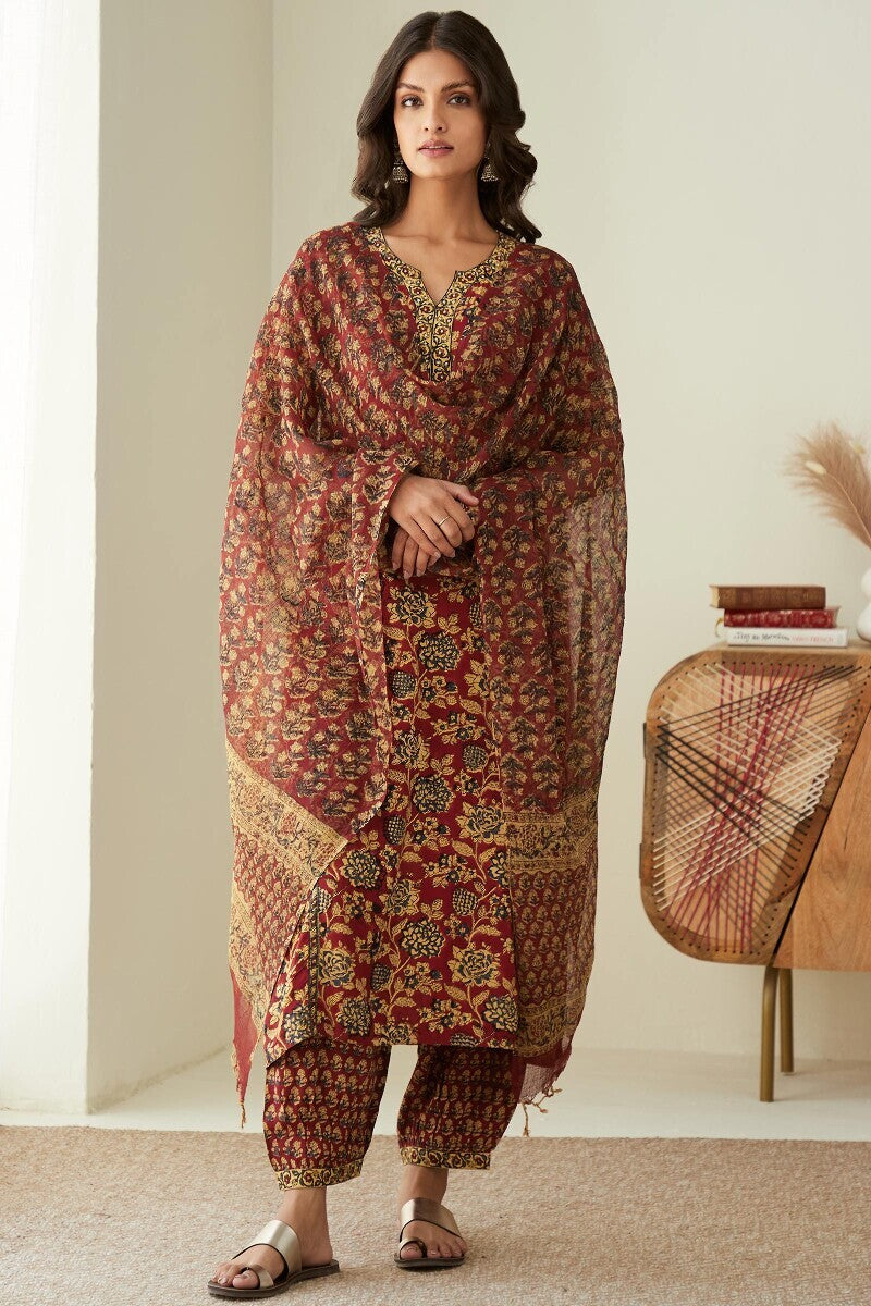 Sehra Sumeera Bagru Kurta