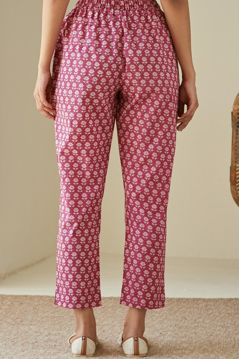 Rosheen Zarin Sanganeri Narrow Pants
