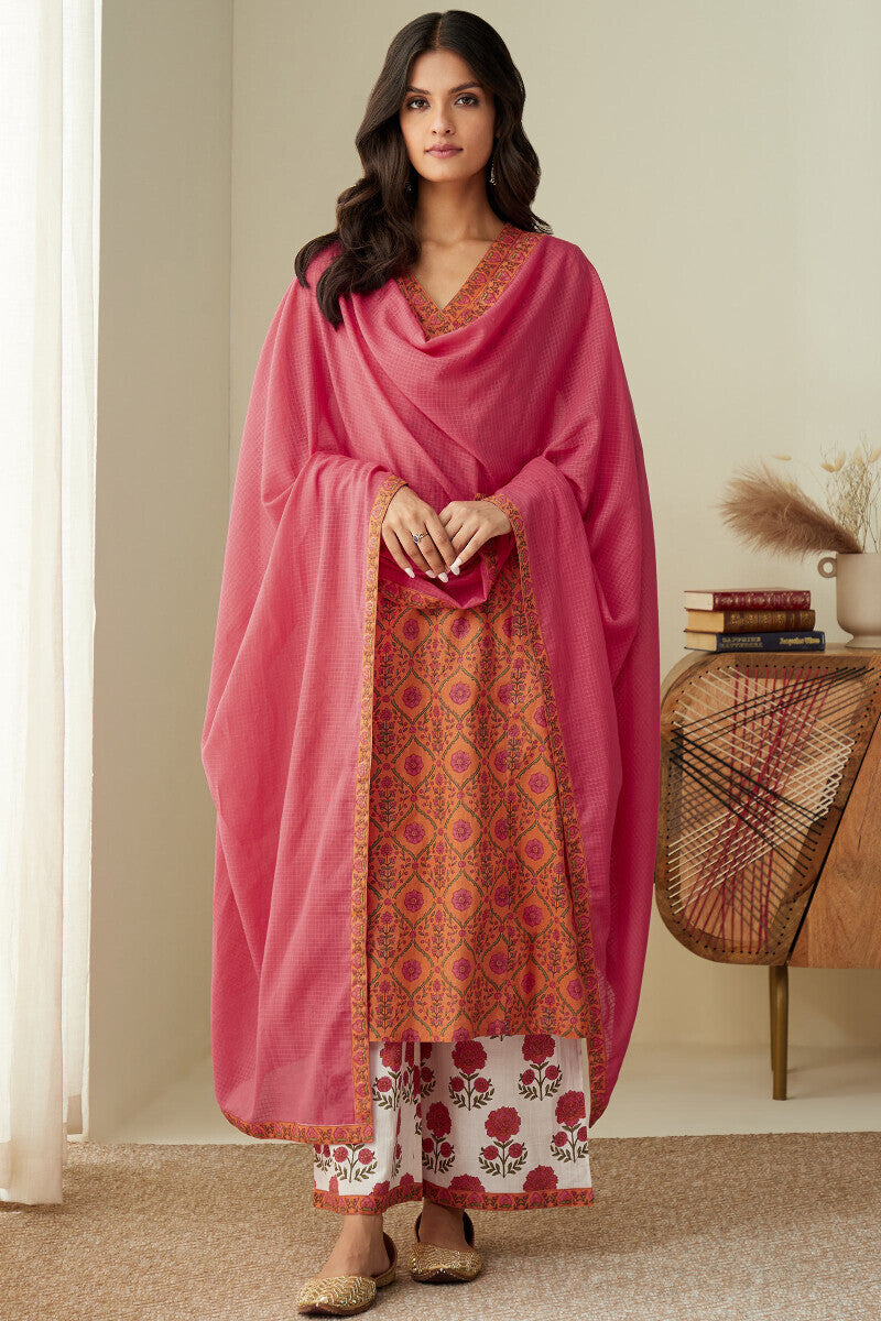 Gauhar Safina Sanganeri Kurta