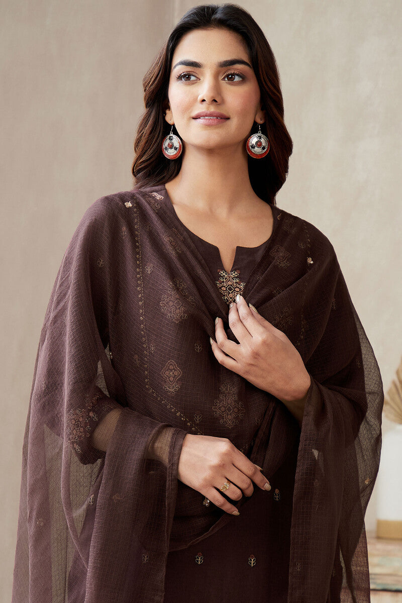 Roza Farhat Kota Dupatta