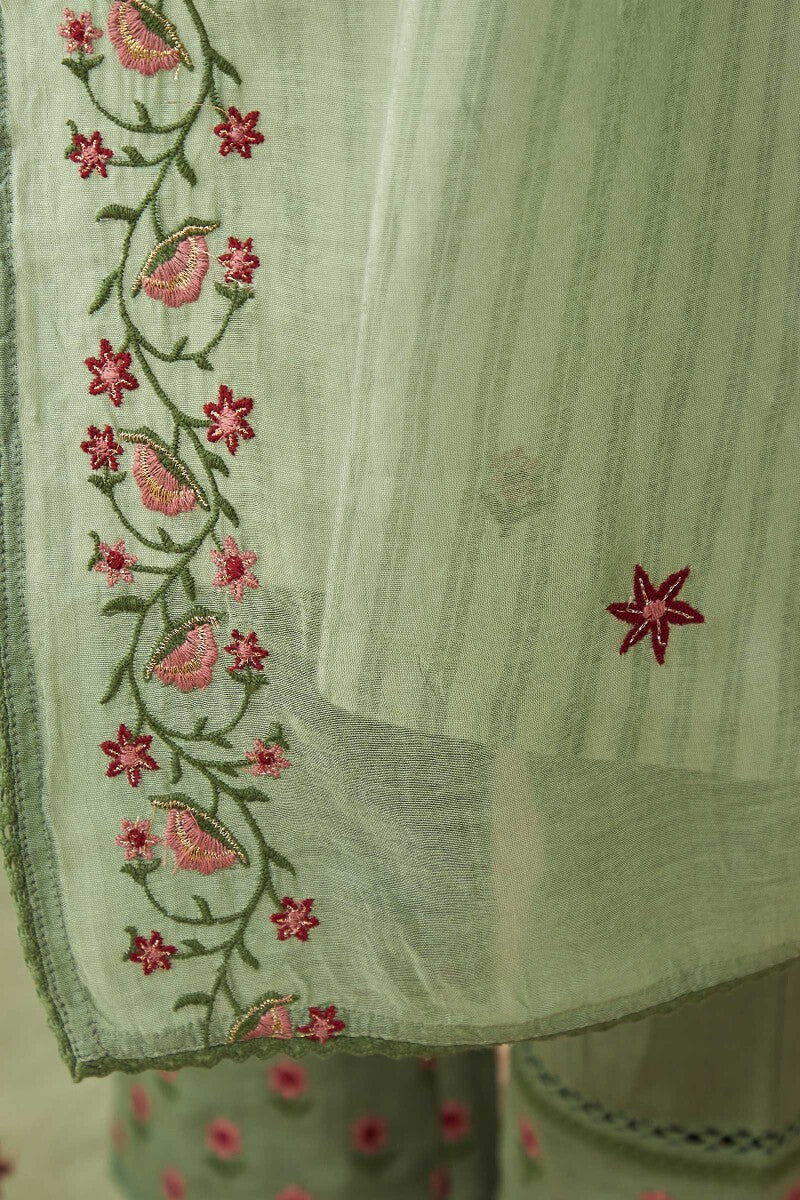 Gulbarg Faheema Cotton Silk Dupatta