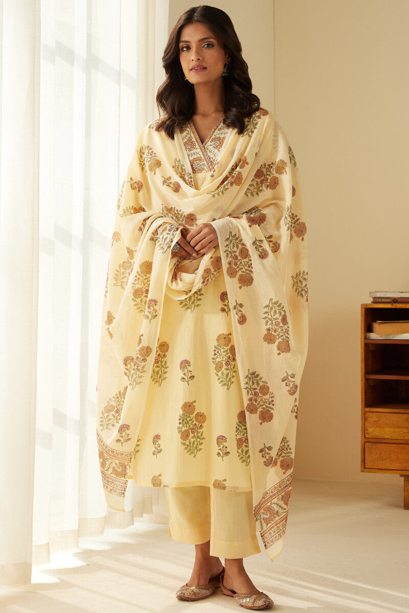 Gulshan Bagh Sanganeri Zeenat Kurta