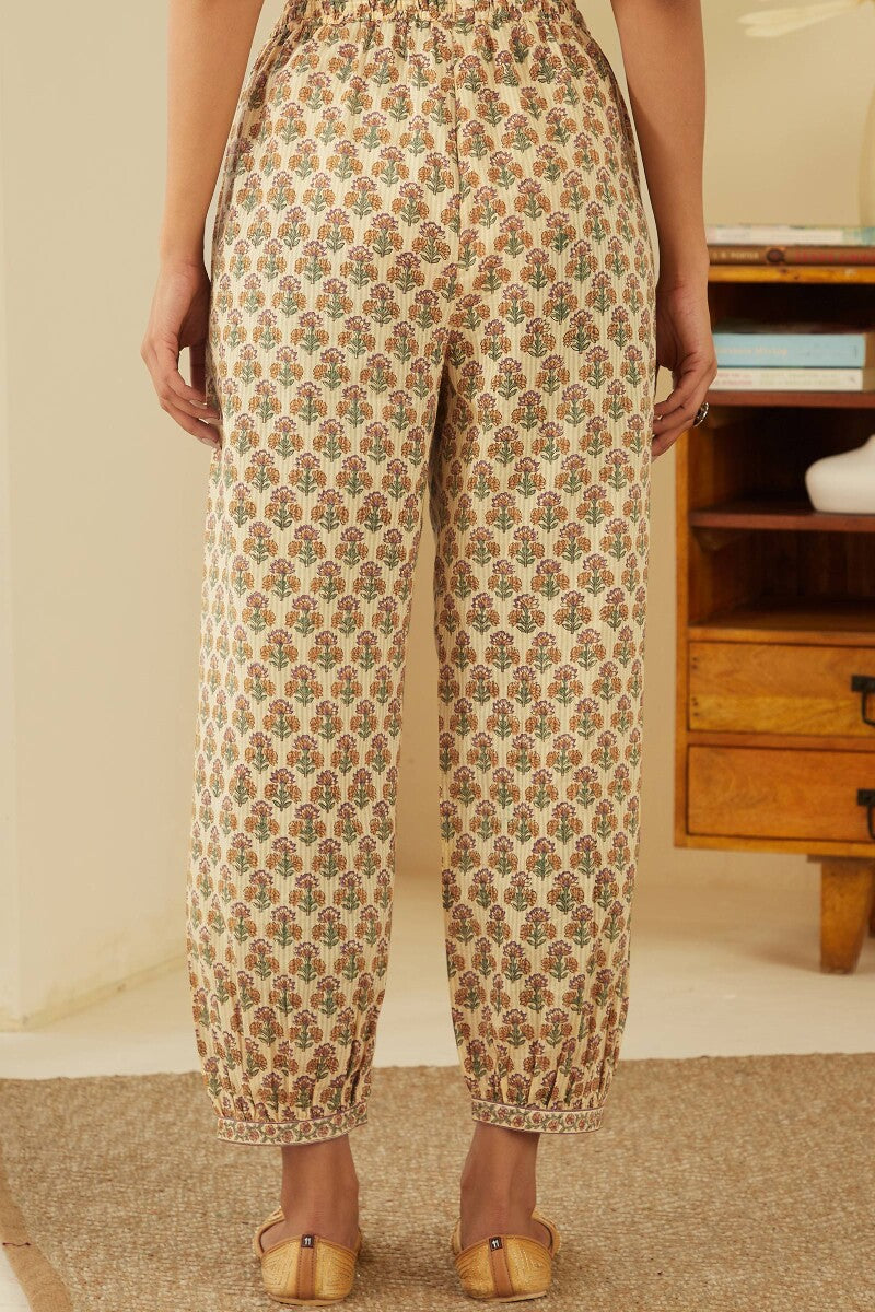 Gulshan Bagh Sanganeri Zeenat Izhaar Pants
