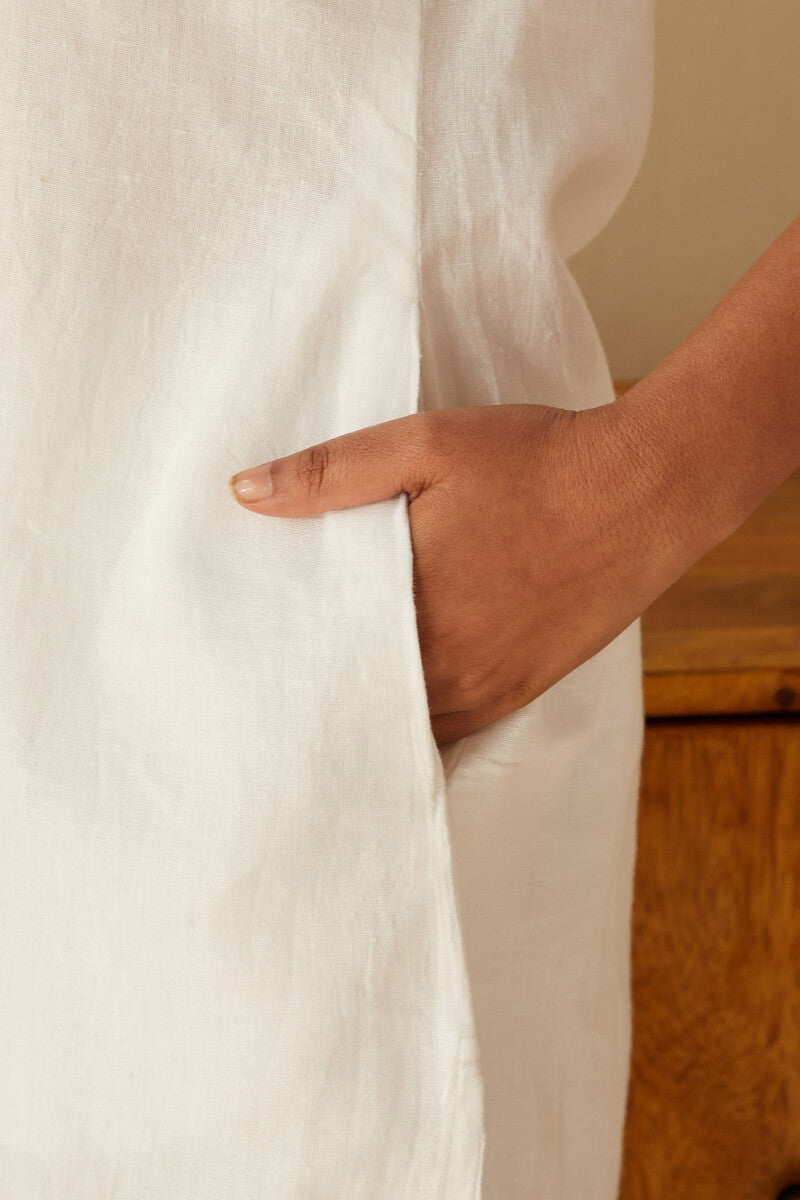 Roza Seher White Kurta
