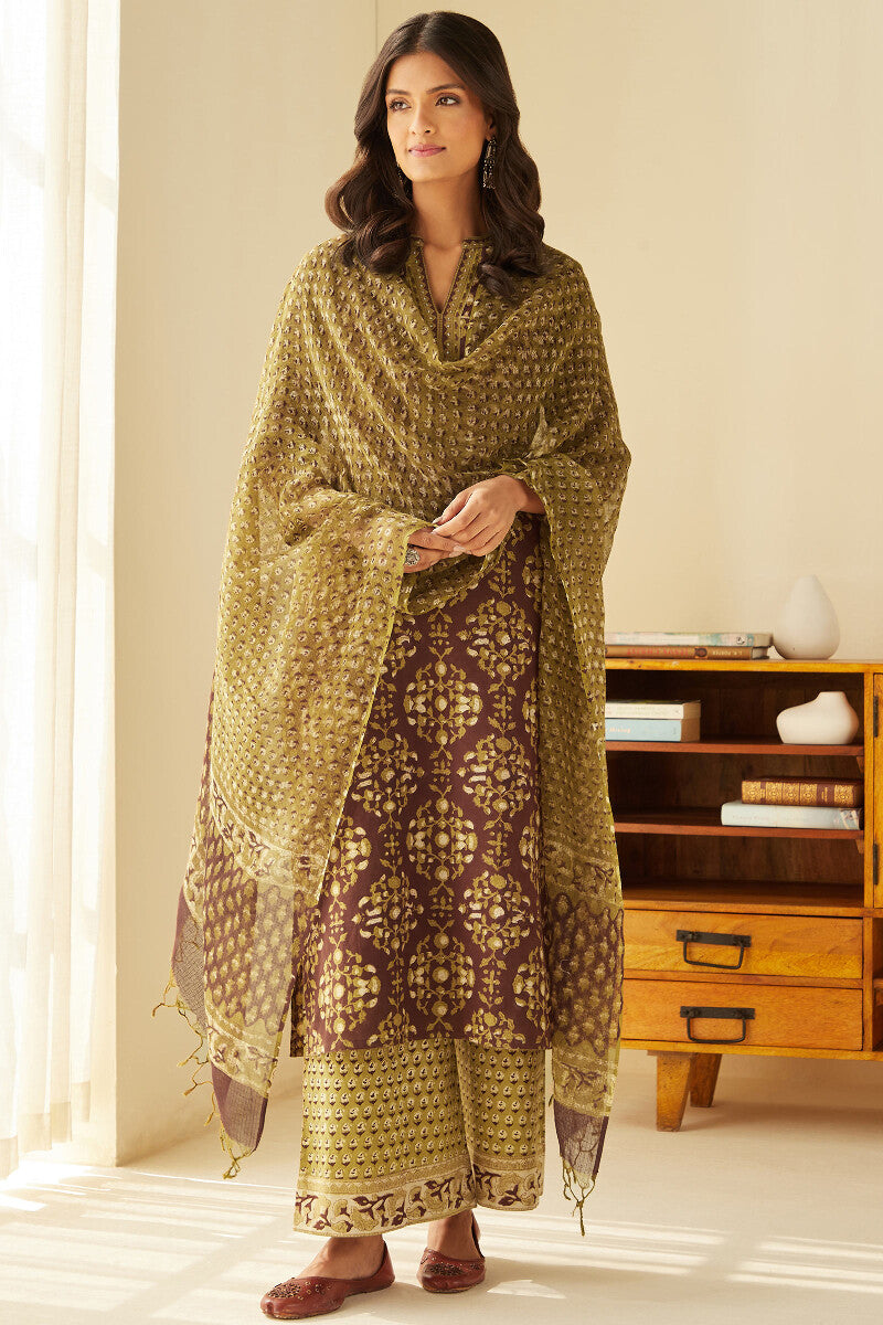 Sehra Ruhi Bagru Kurta