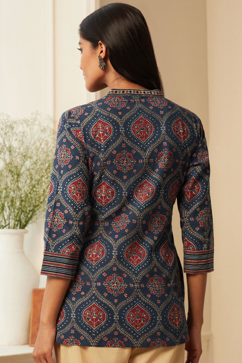 Sehra Rehmat Ajrak Top