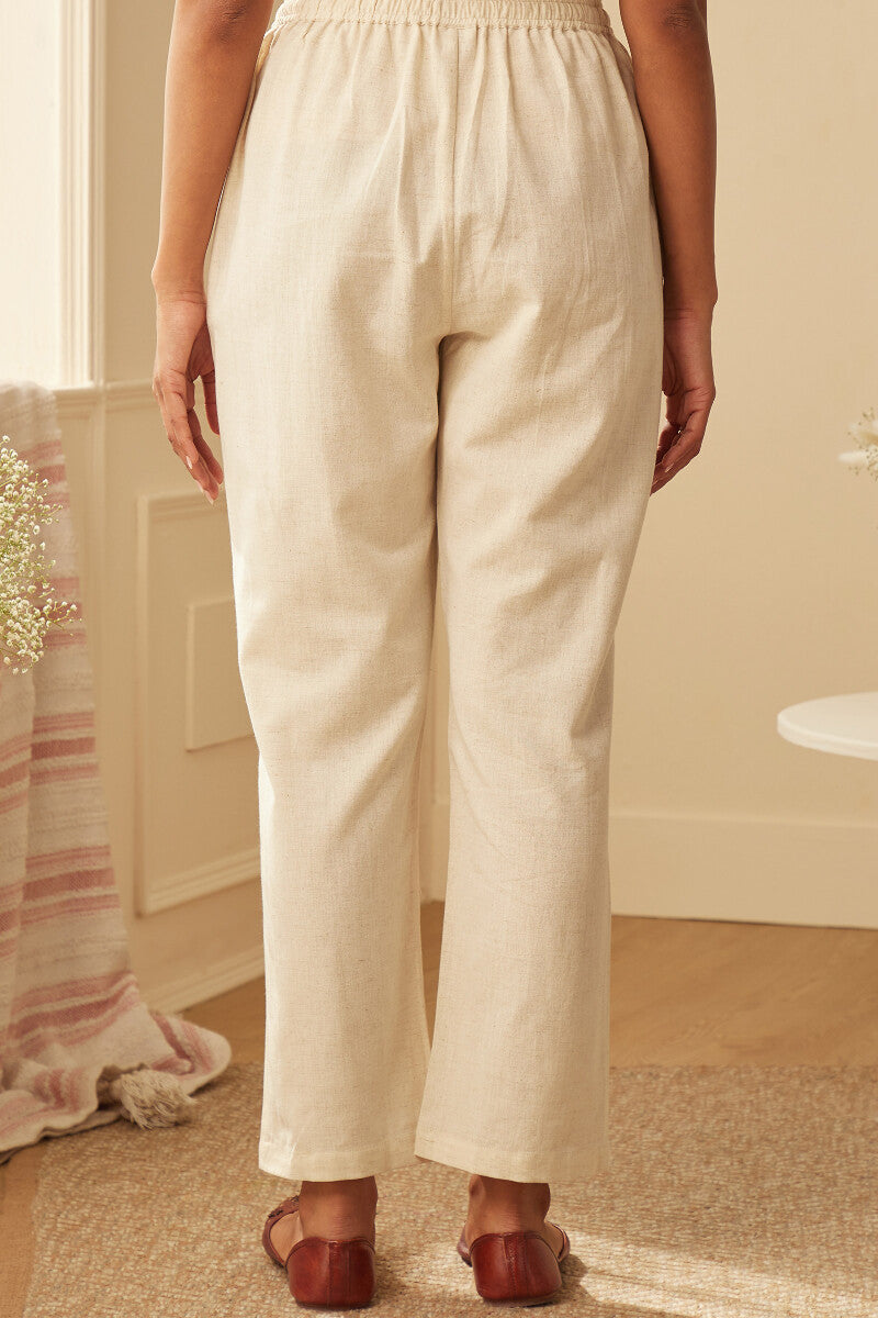 Roza Dahlia Off White Pant