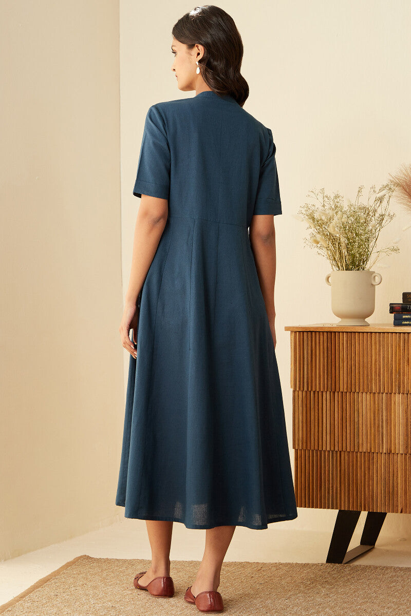 Roza Inara Blue Dress