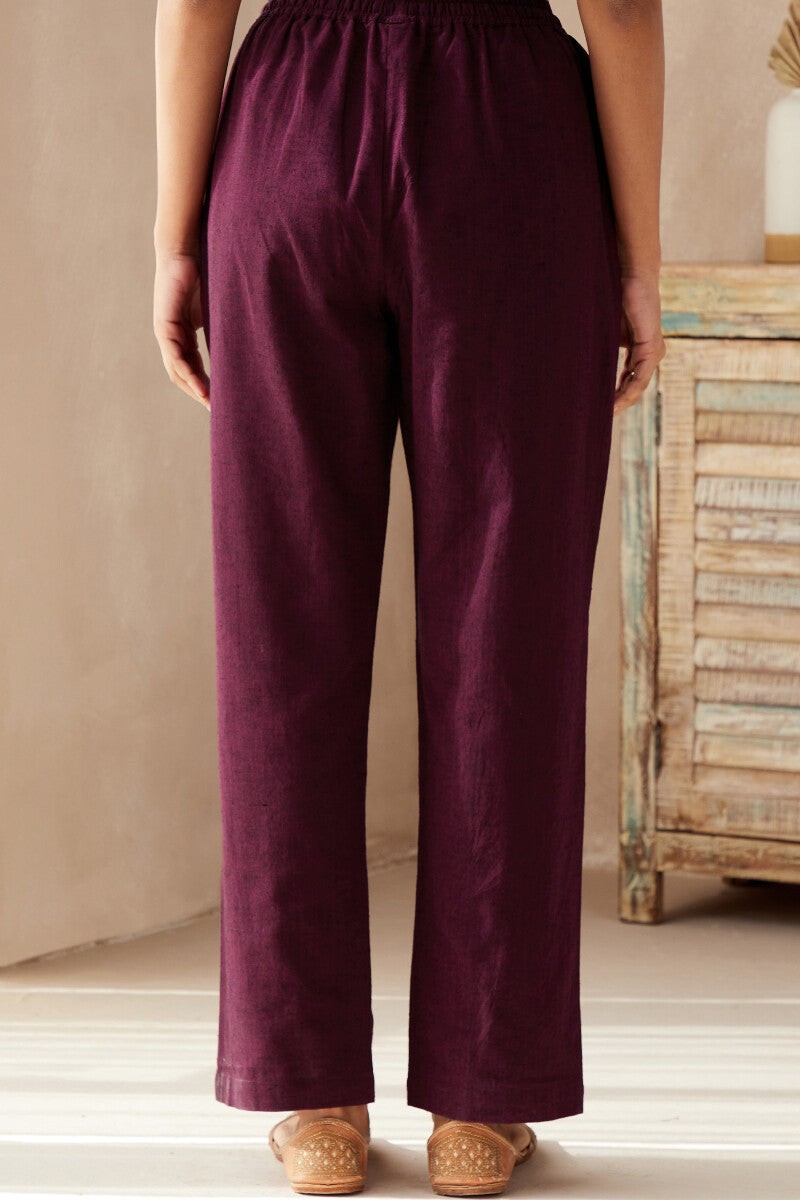 Roza Seher Purple Pants