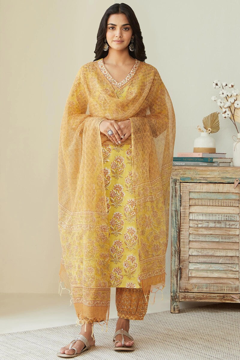 Gulshan Bagh Jiya Sanganeri Izhaar Pants