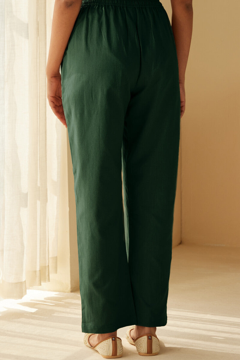 Roza Seher Forest Green Pants
