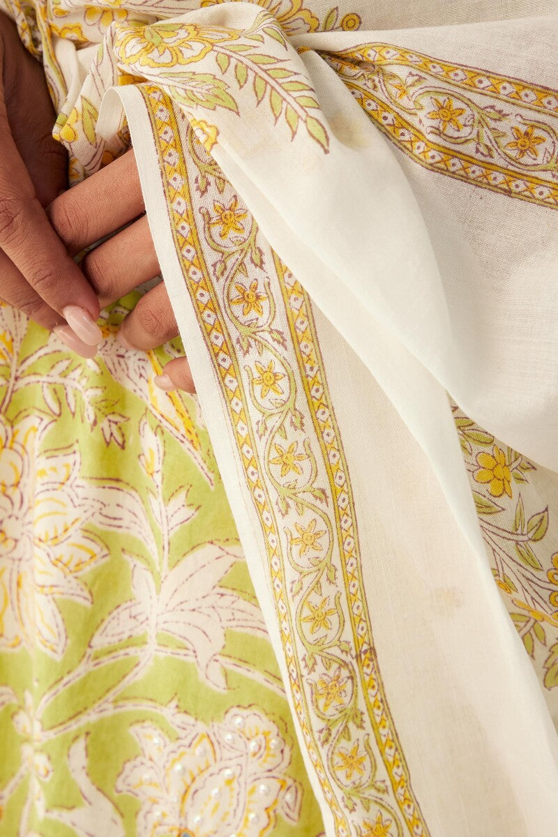 Gauhar Layla Sanganeri Dupatta