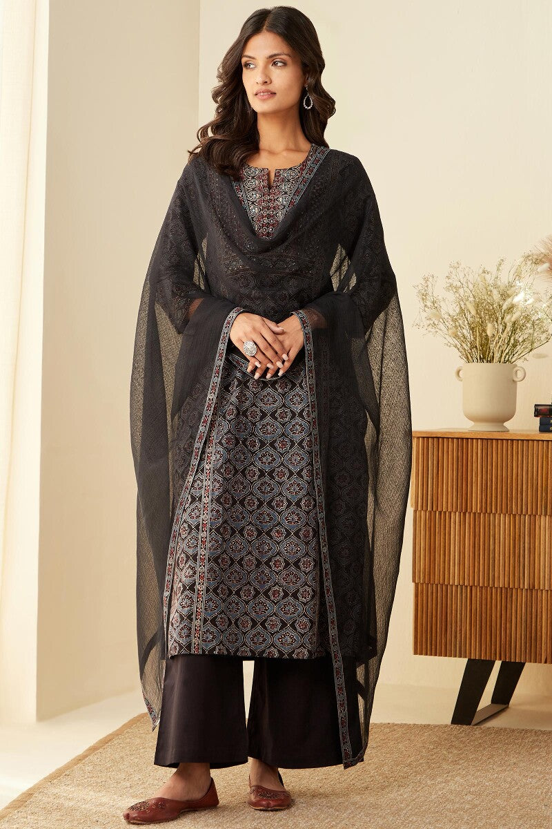 Sehra Mahima Ajrak Kurta