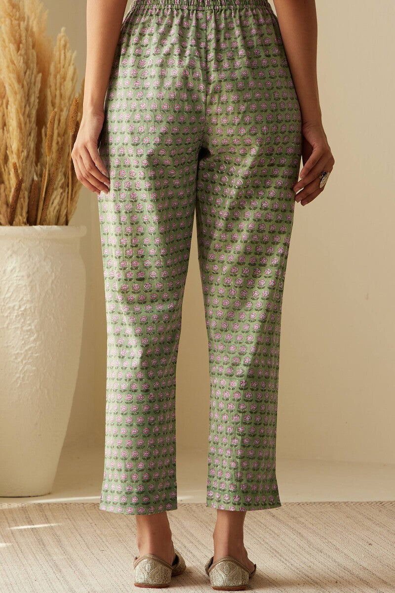 Rosheen Seerat Sanganeri Narrow Pants