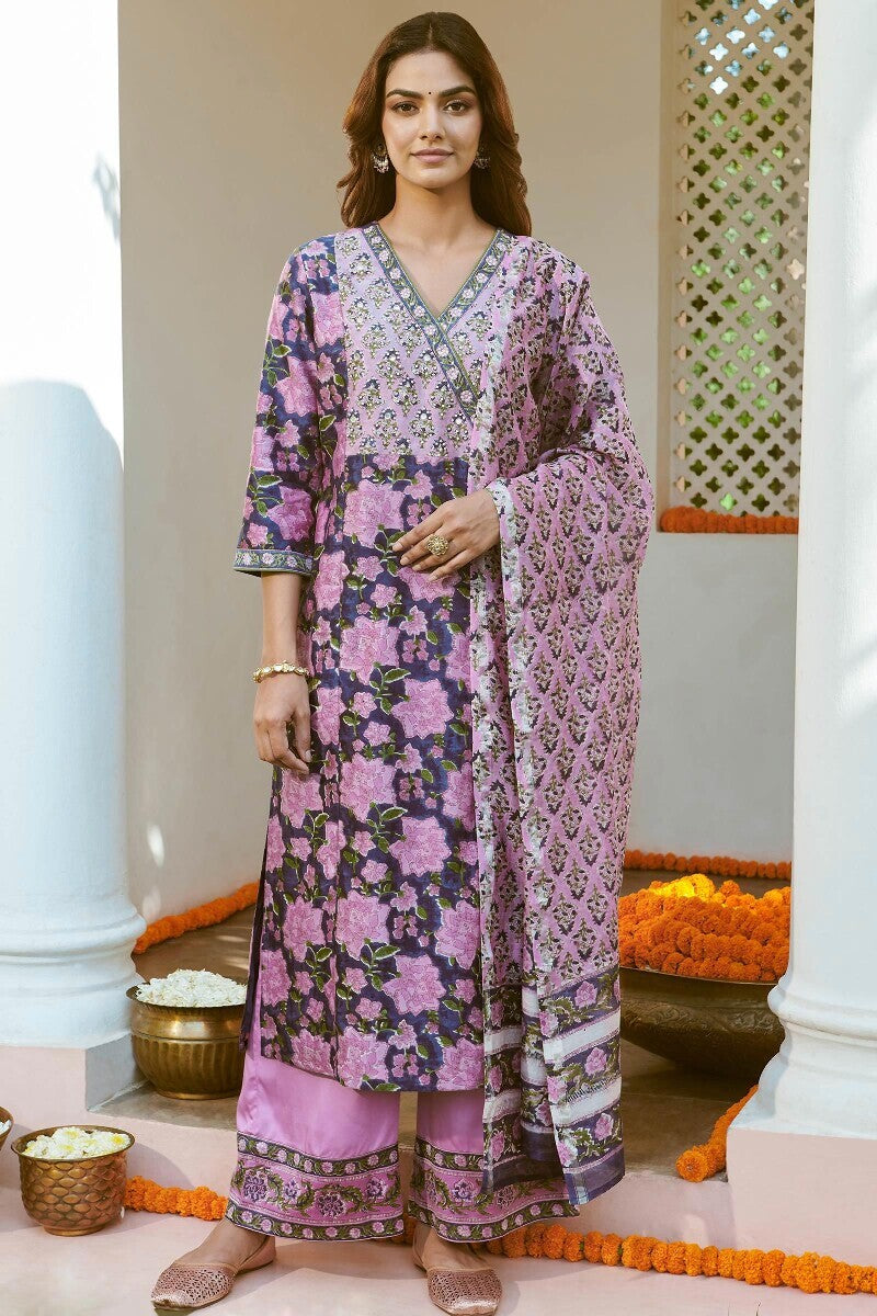 Mehrunissa Nikhat Chanderi Kurta