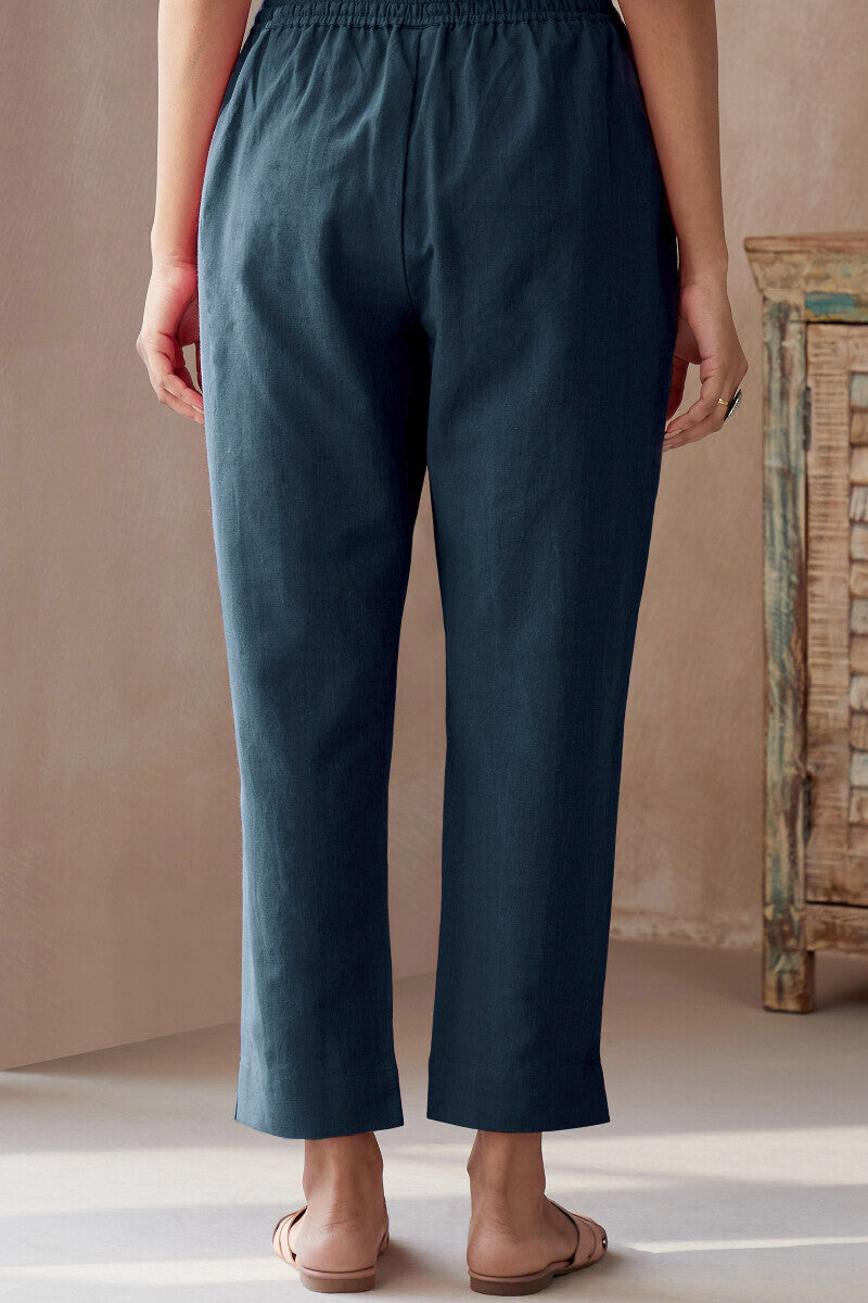 Roza Seher Midnight Blue Narrow Pants