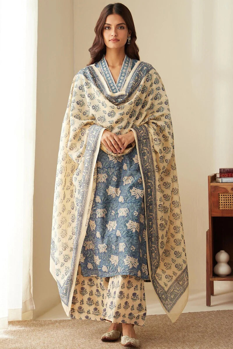 Mehrunissa Maiwa Chanderi Kurta