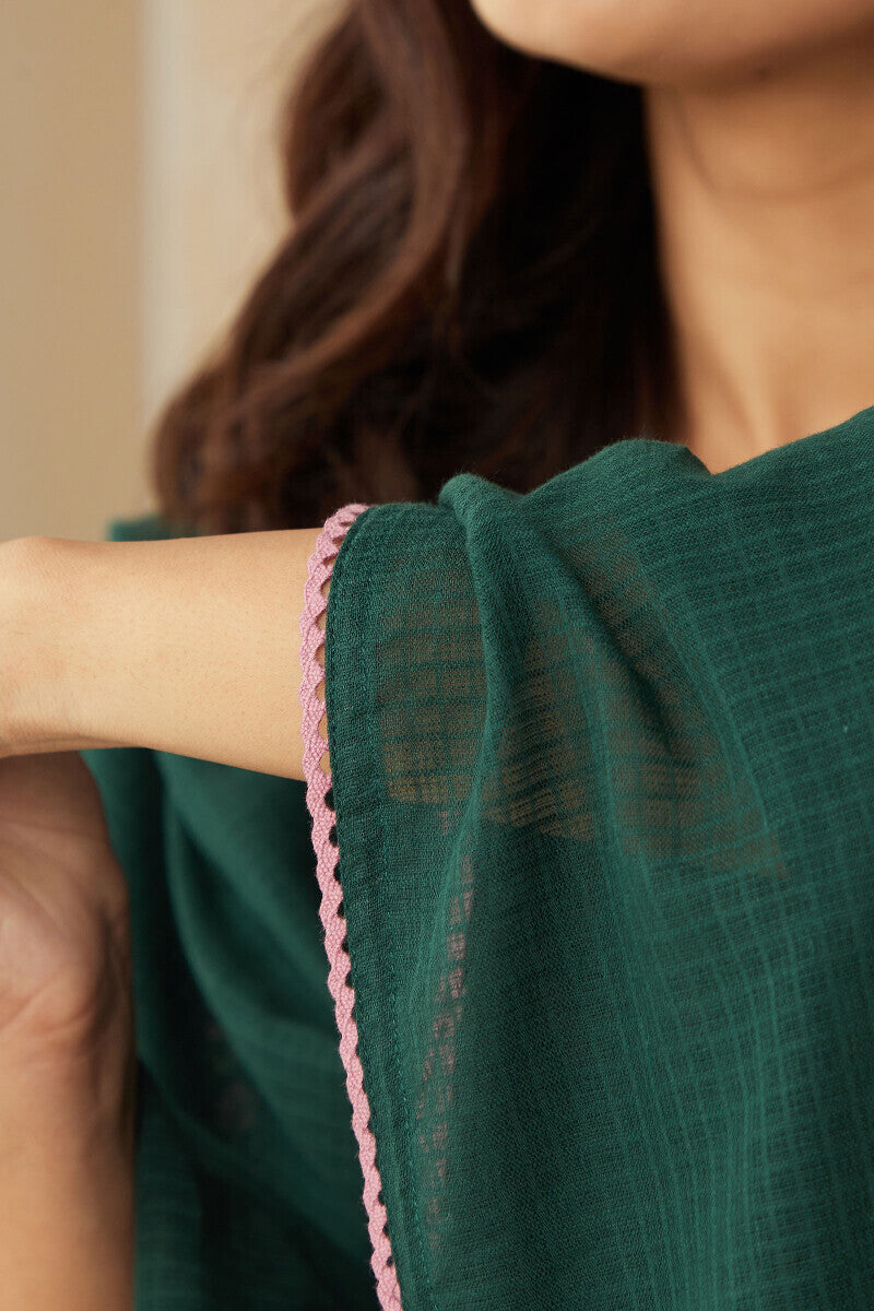 Roza Zoya Green Dupatta