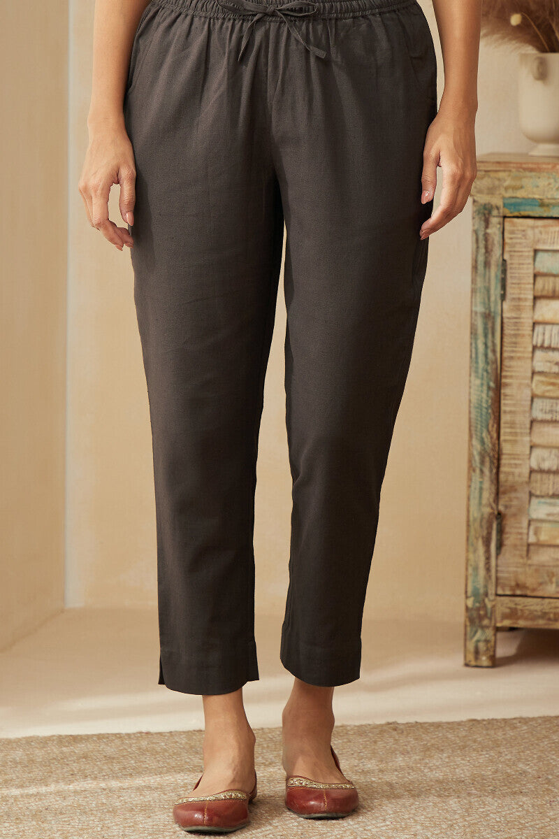 Roza Zoya Brown Narrow Pants