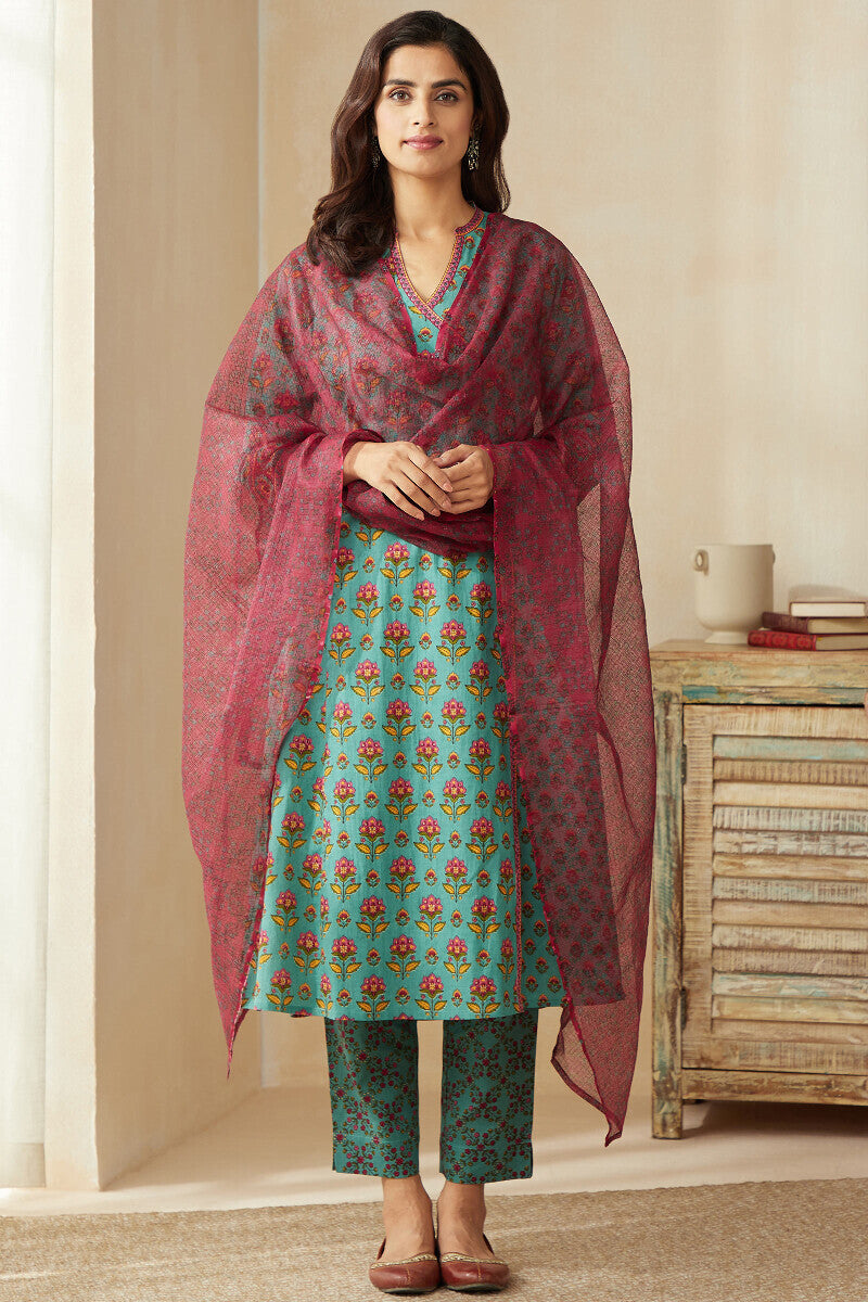Rosheen Noor Sanganeri Kurta