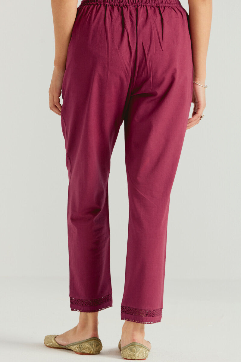 Roza Sehr Rose Pink Narrow Pants