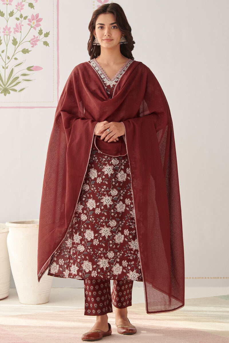 Gauhar Zaria Sanganeri Narrow Pants