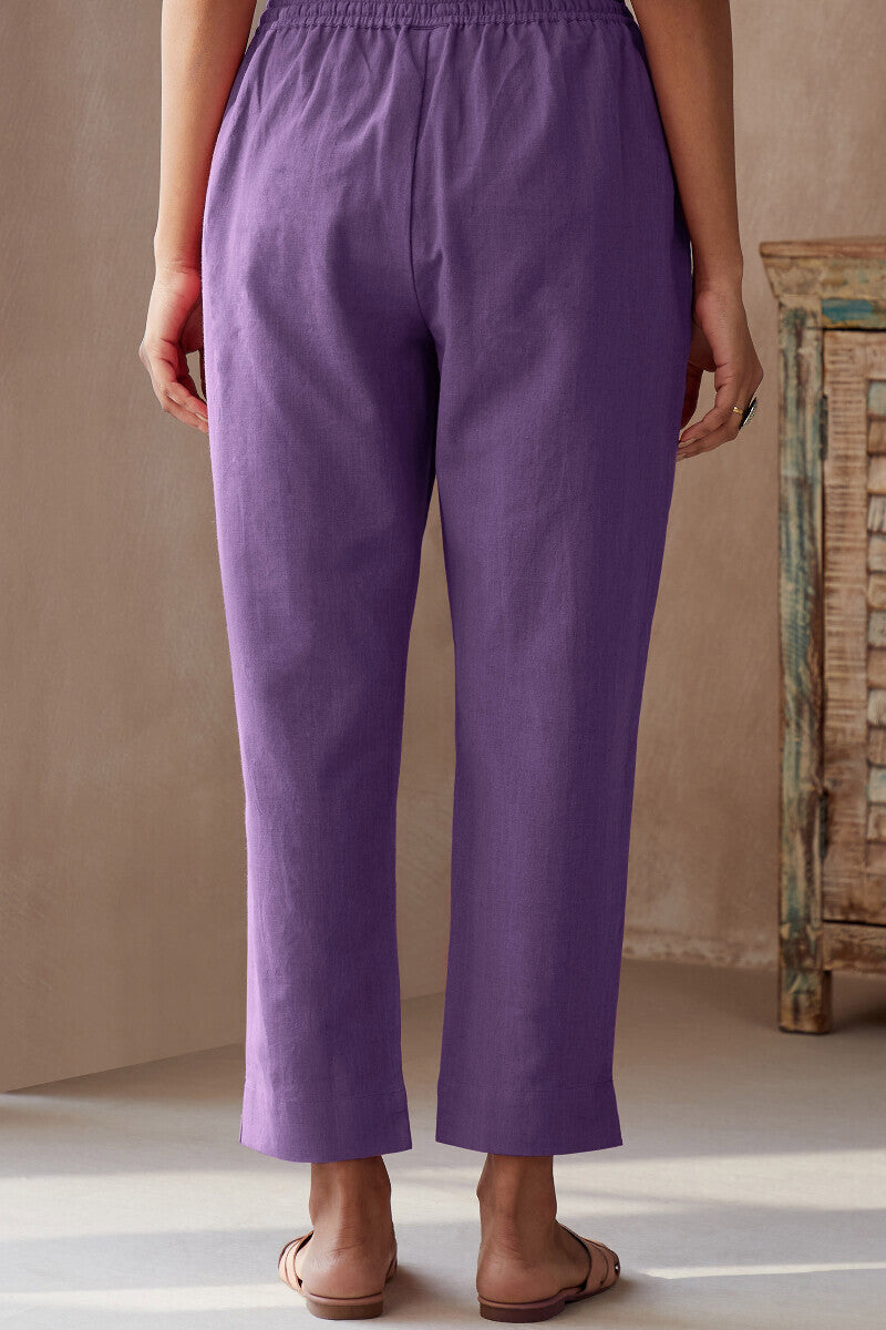 Roza Seher Violet Narrow Pants