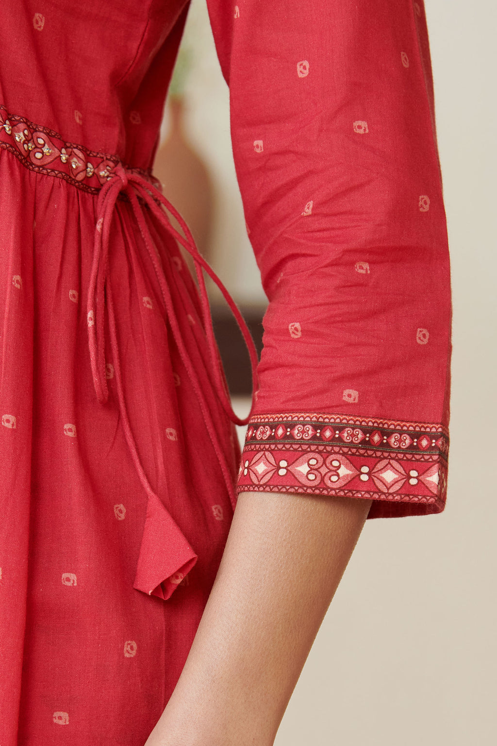 Rangrez Nusrat Pink Kurta