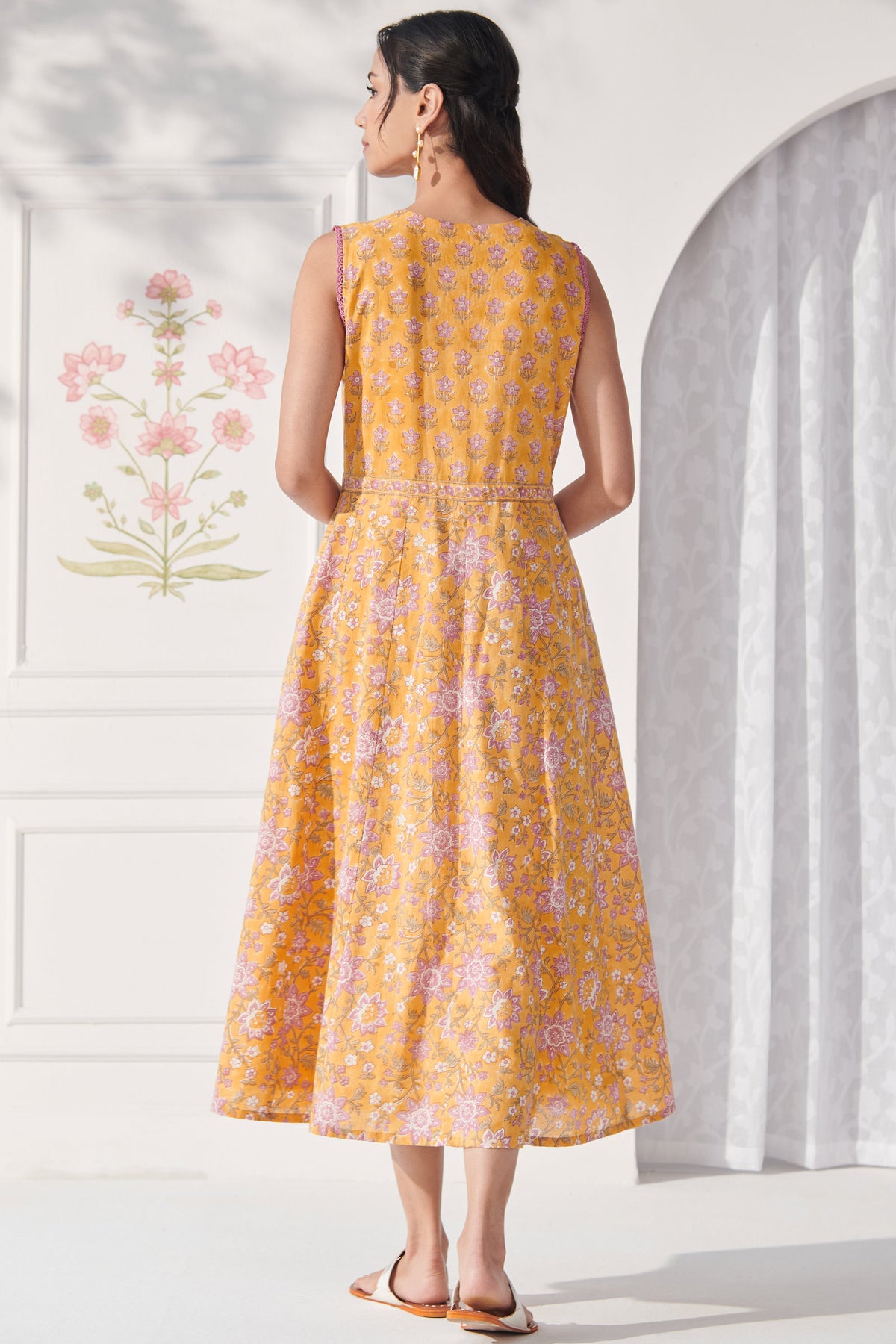 Gulbahar Noor Sanganeri Dress
