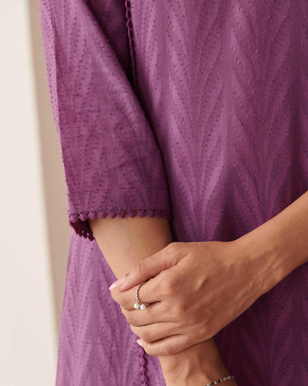 Roza Aasma Mauve Kurta