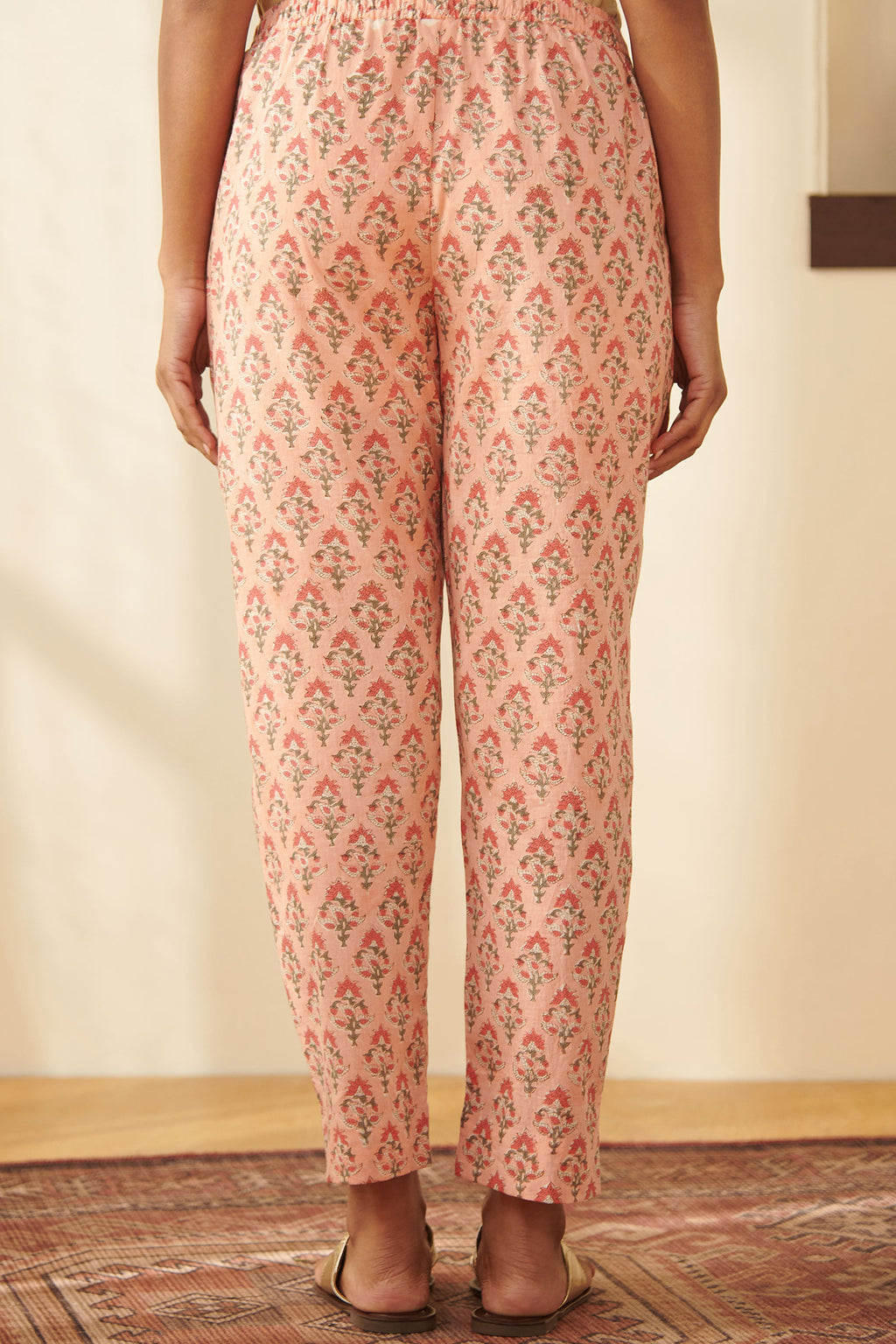 Surplus: Gulbarg Kaira Sanganeri Narrow Pants