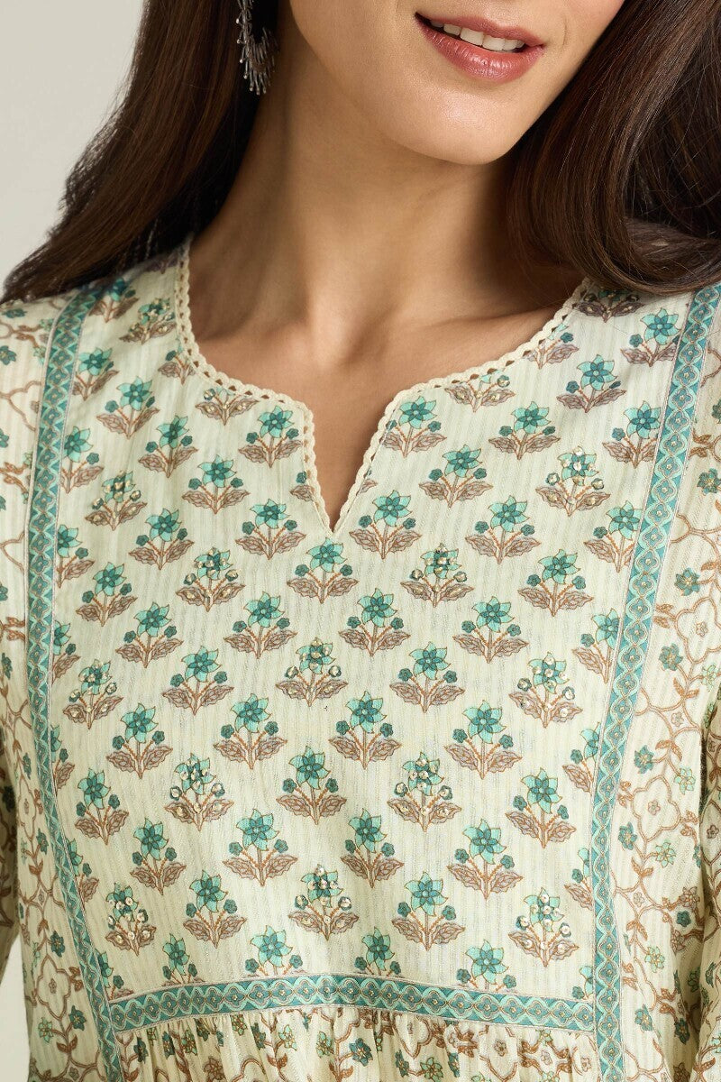 Nazmin A-Line Kurta