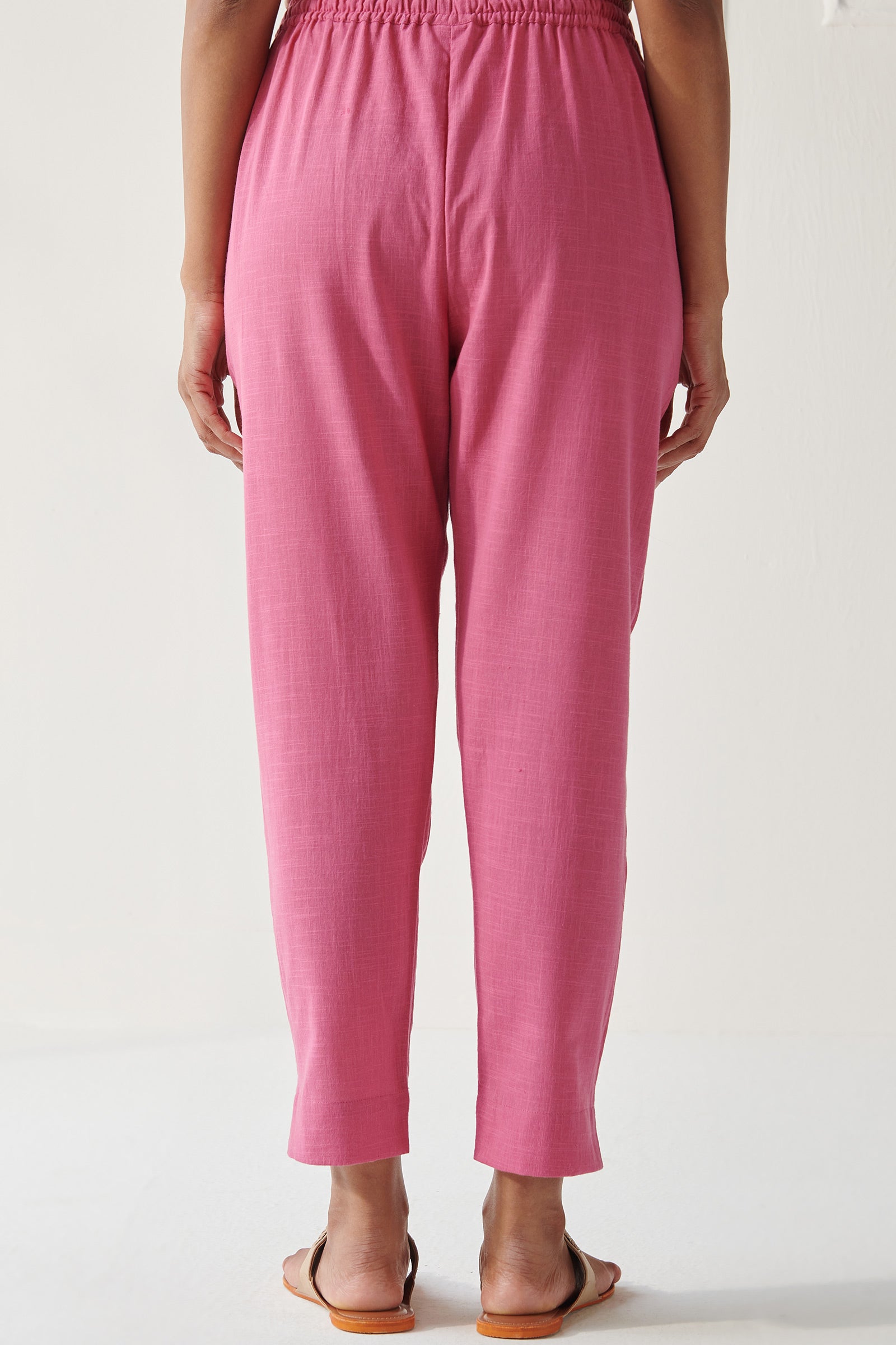 Surplus: Roza Rehana Pink Narrow Pants