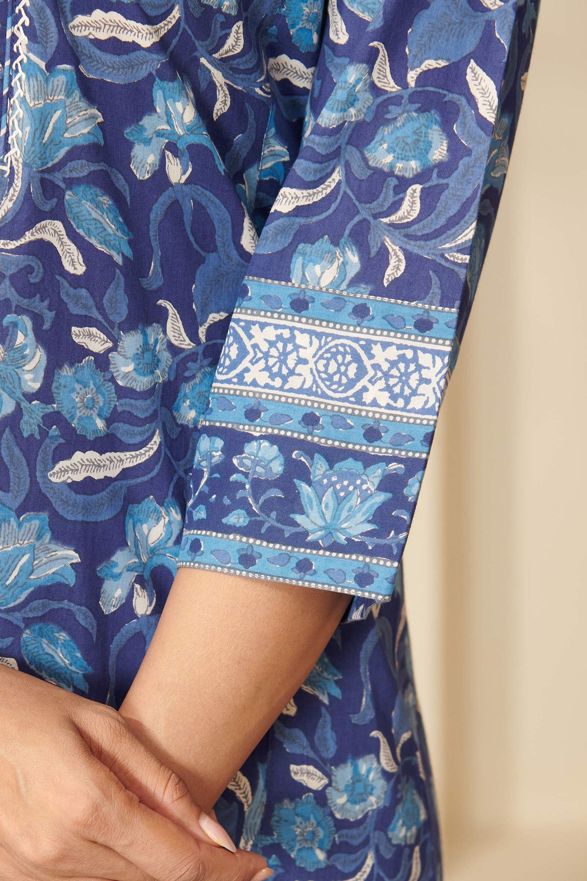 Neelofar Pariza Sanganeri Kurta