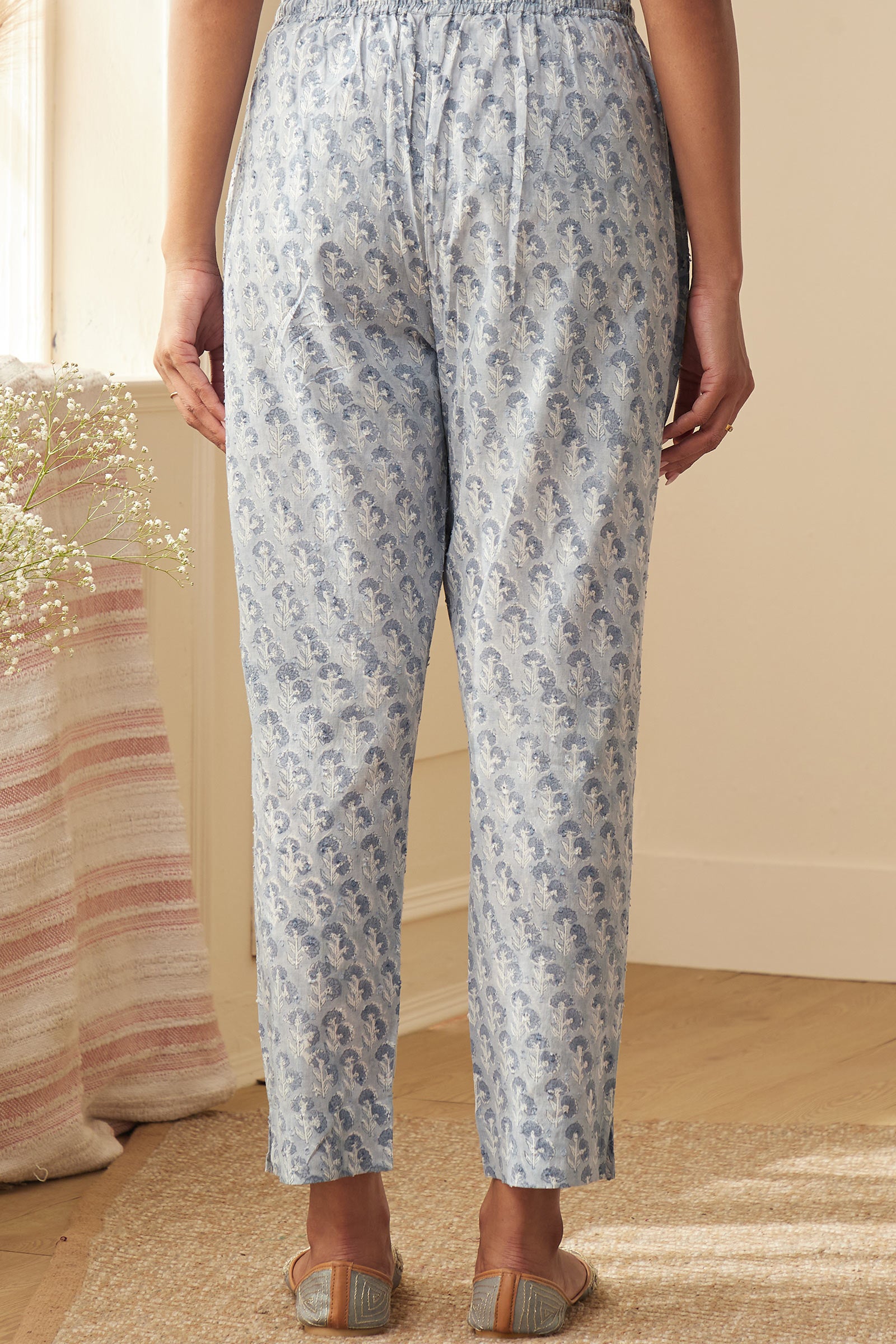 Rosheen Safeena Sanganeri Narrow Pants