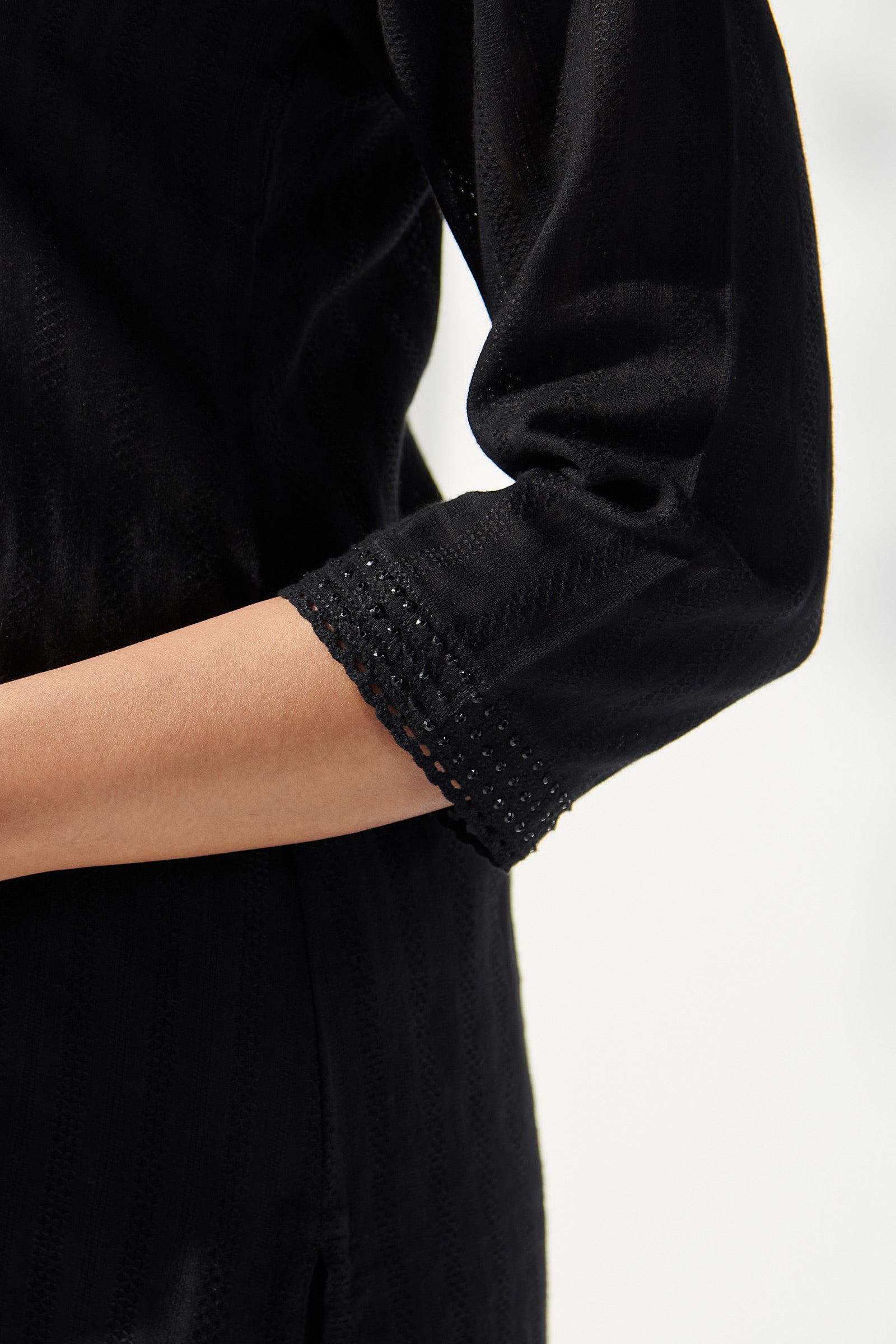 Roza Nazira Black Kurta