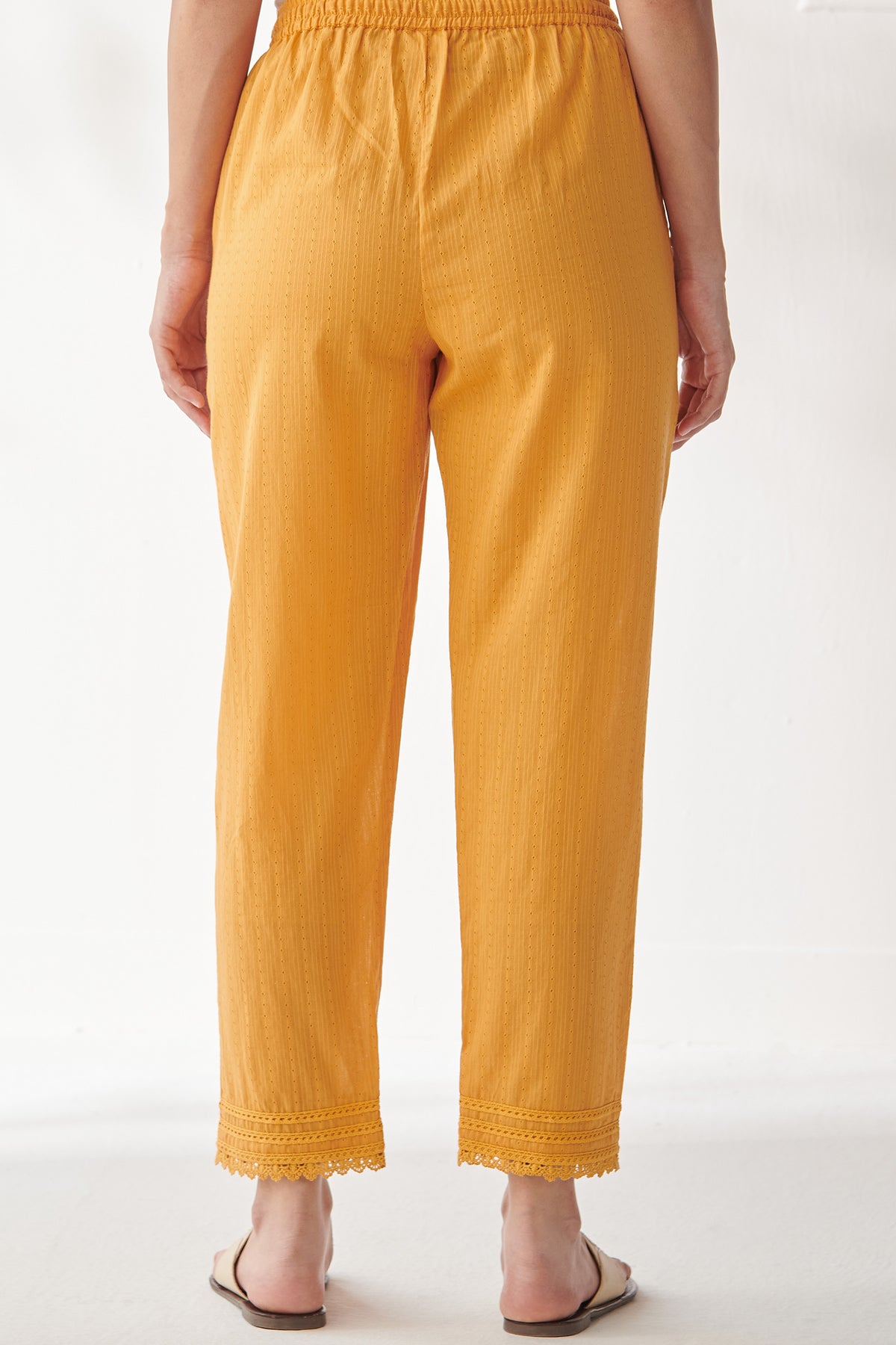 Roza Adira Yellow Narrow Pants